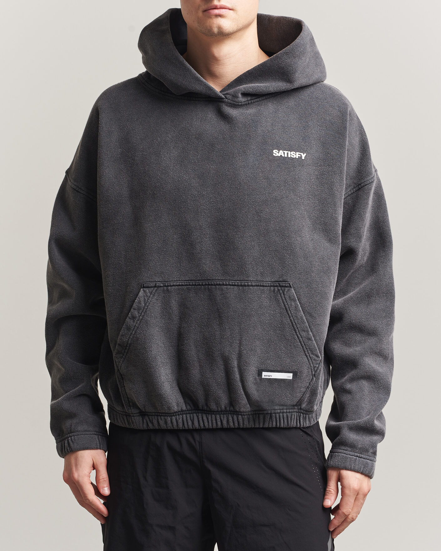 Homme | Pulls Et Tricots | Satisfy | SoftCell Hoodie Aged Black