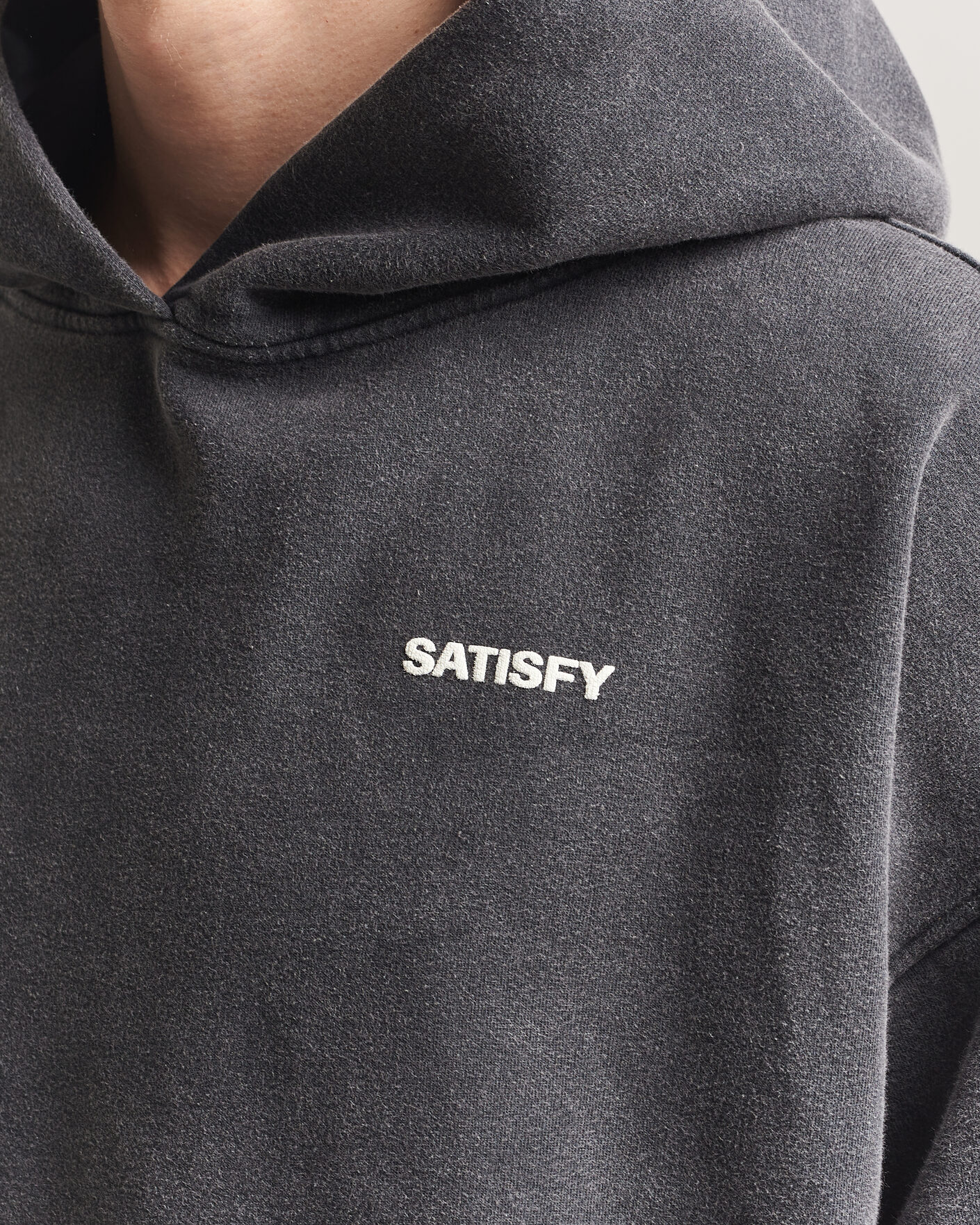 Homme | Pulls Et Tricots | Satisfy | SoftCell Hoodie Aged Black