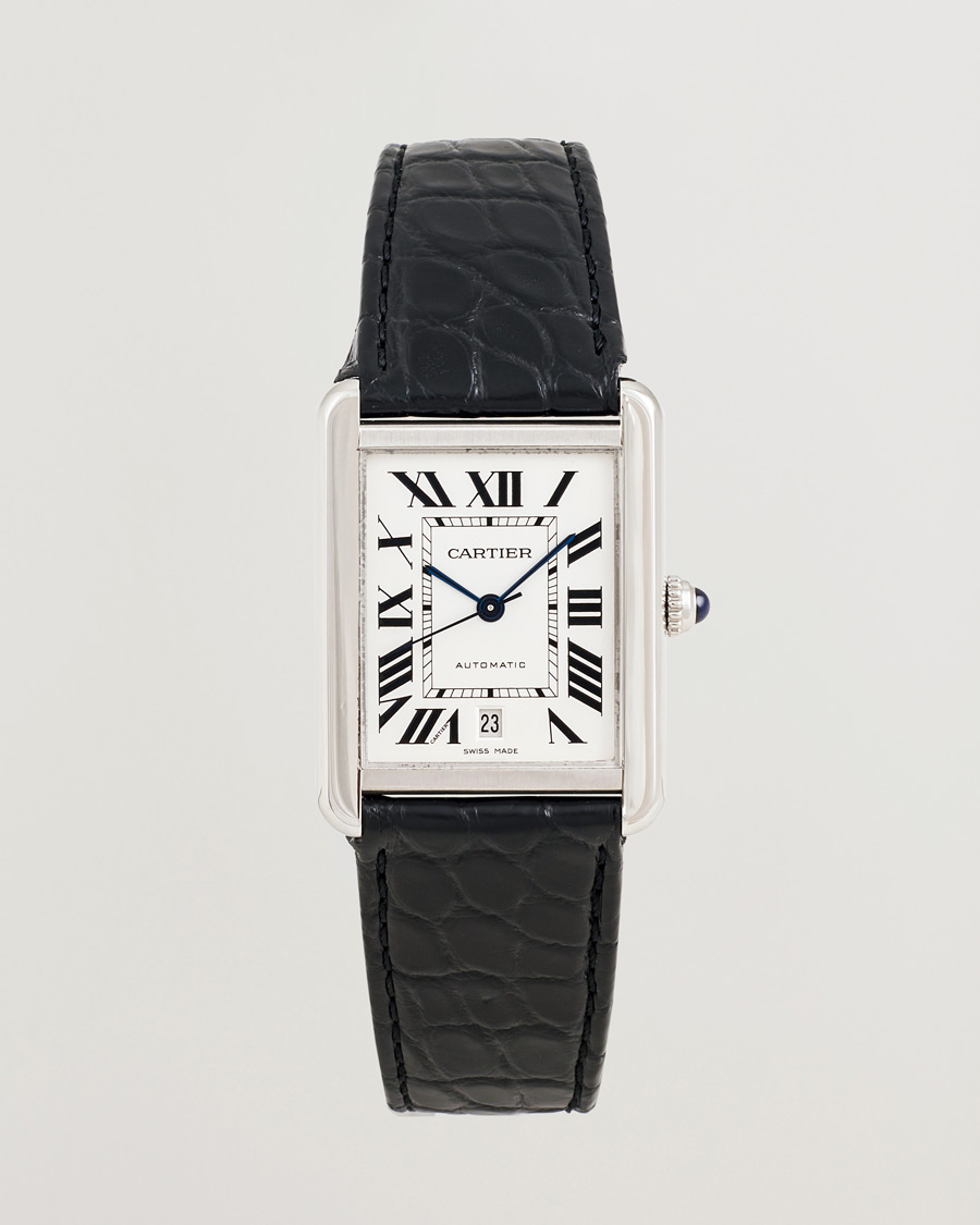 Homme | Cartier Pre-Owned Tank Solo XL | Cartier Pre-Owned | Tank Solo XL