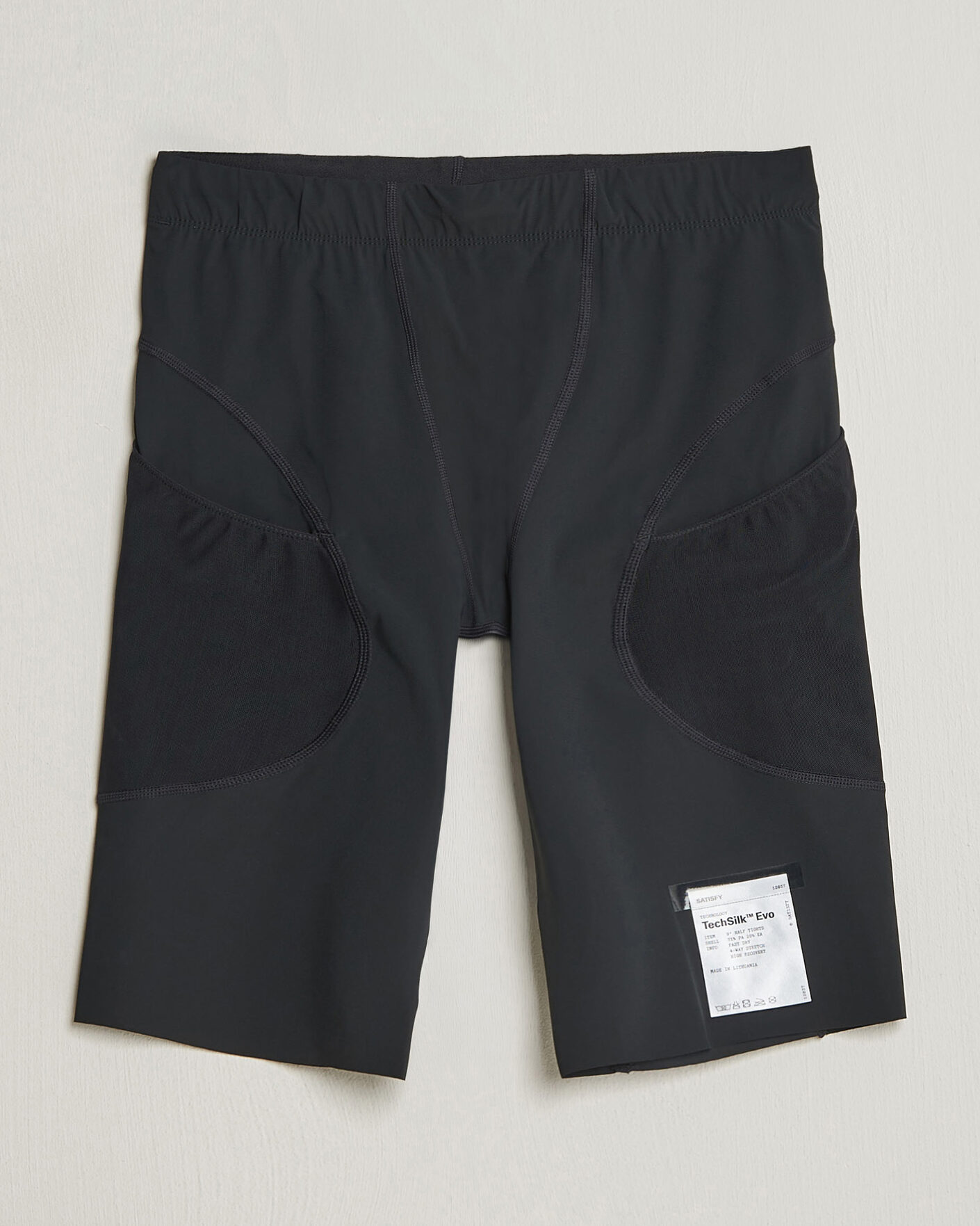 Homme | Shorts | Satisfy | TechSilk Evo 9 Half Tight Black