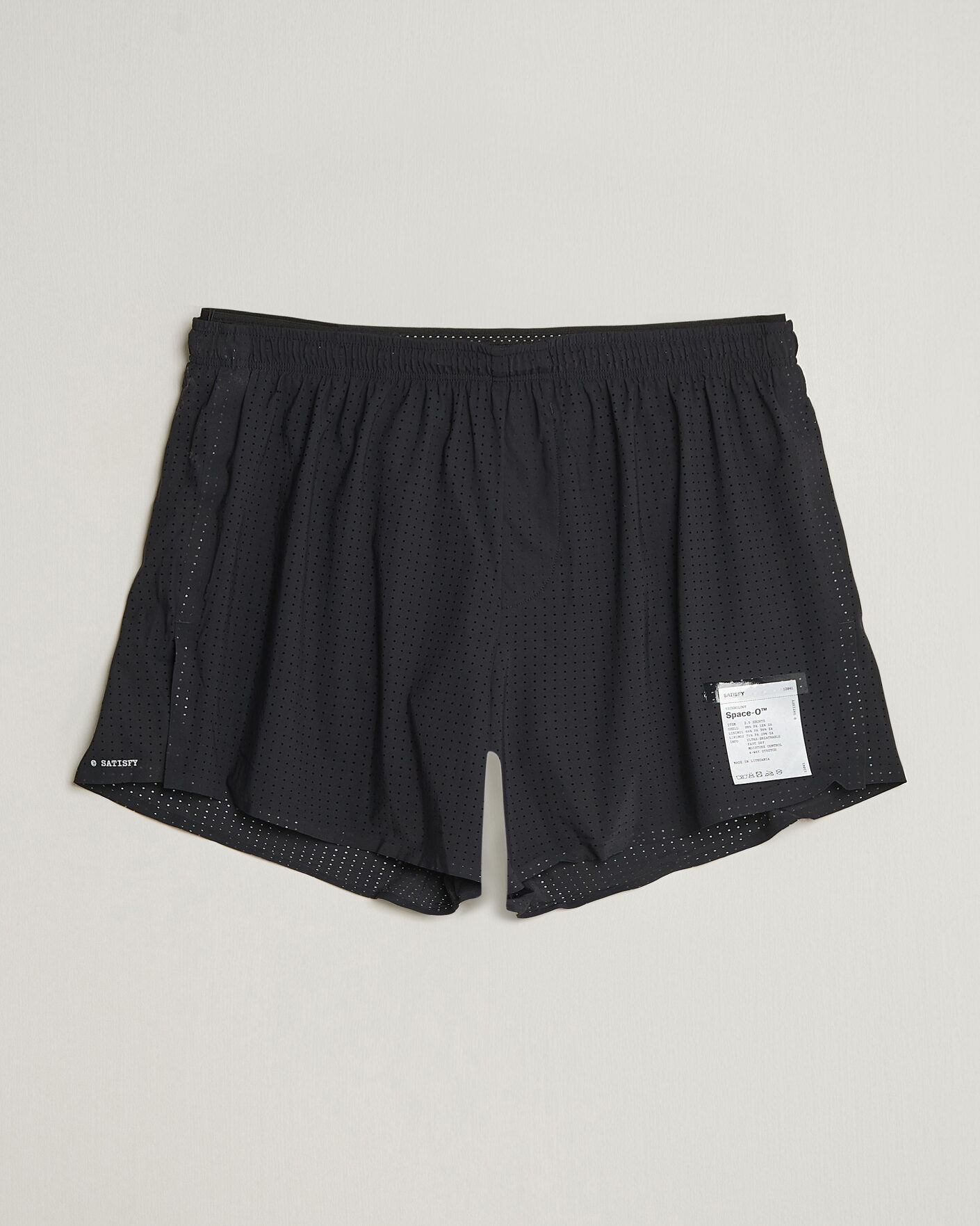 Homme | Shorts | Satisfy | Space-O 2.5 Inch Shorts Black