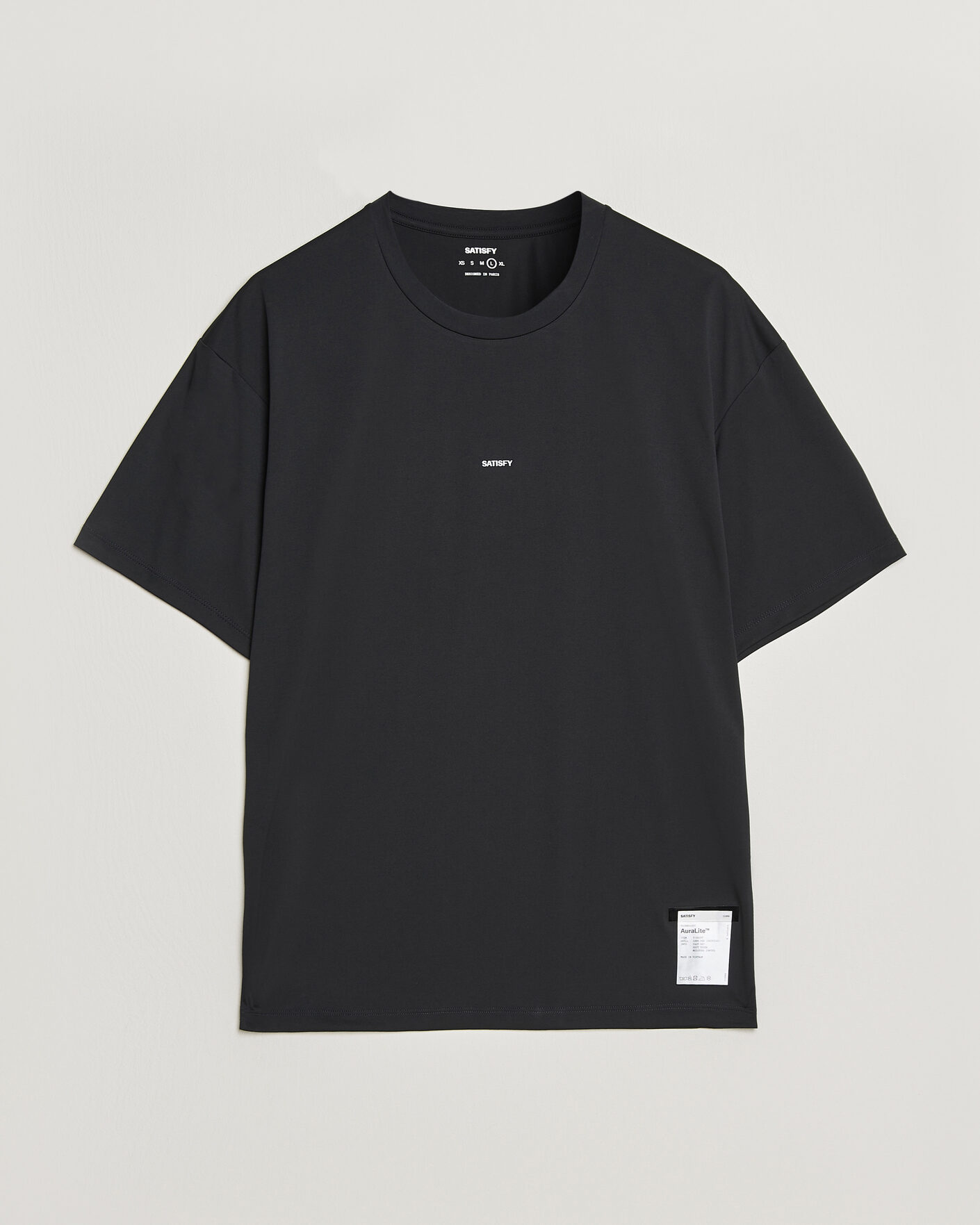Homme | T-shirts | Satisfy | AuraLite T-Shirt Black