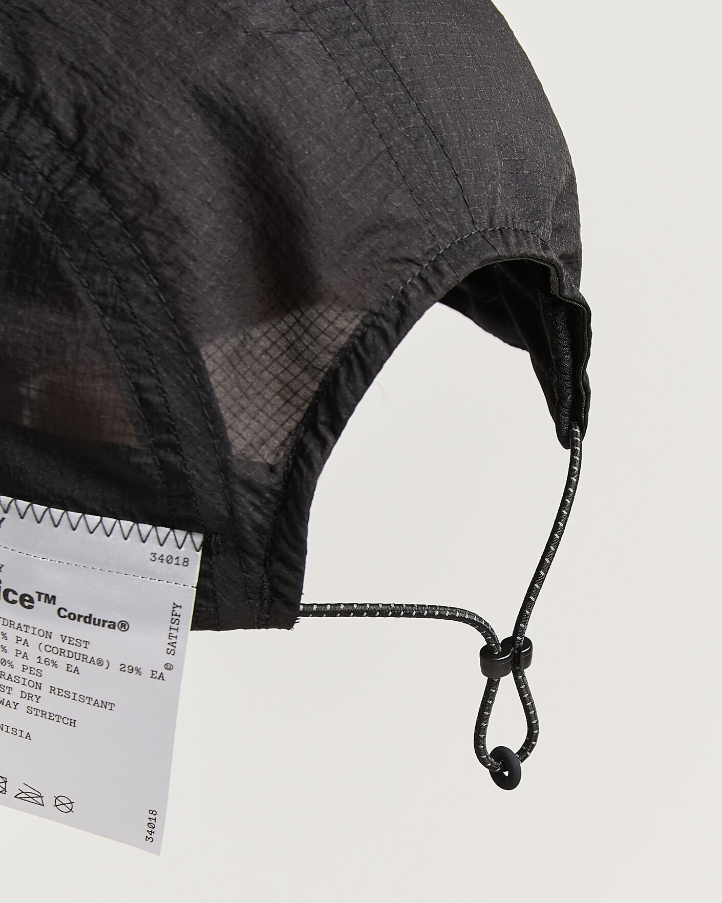 Homme | Bobs Et Casquettes | Satisfy | Rippy Trail Cap Black