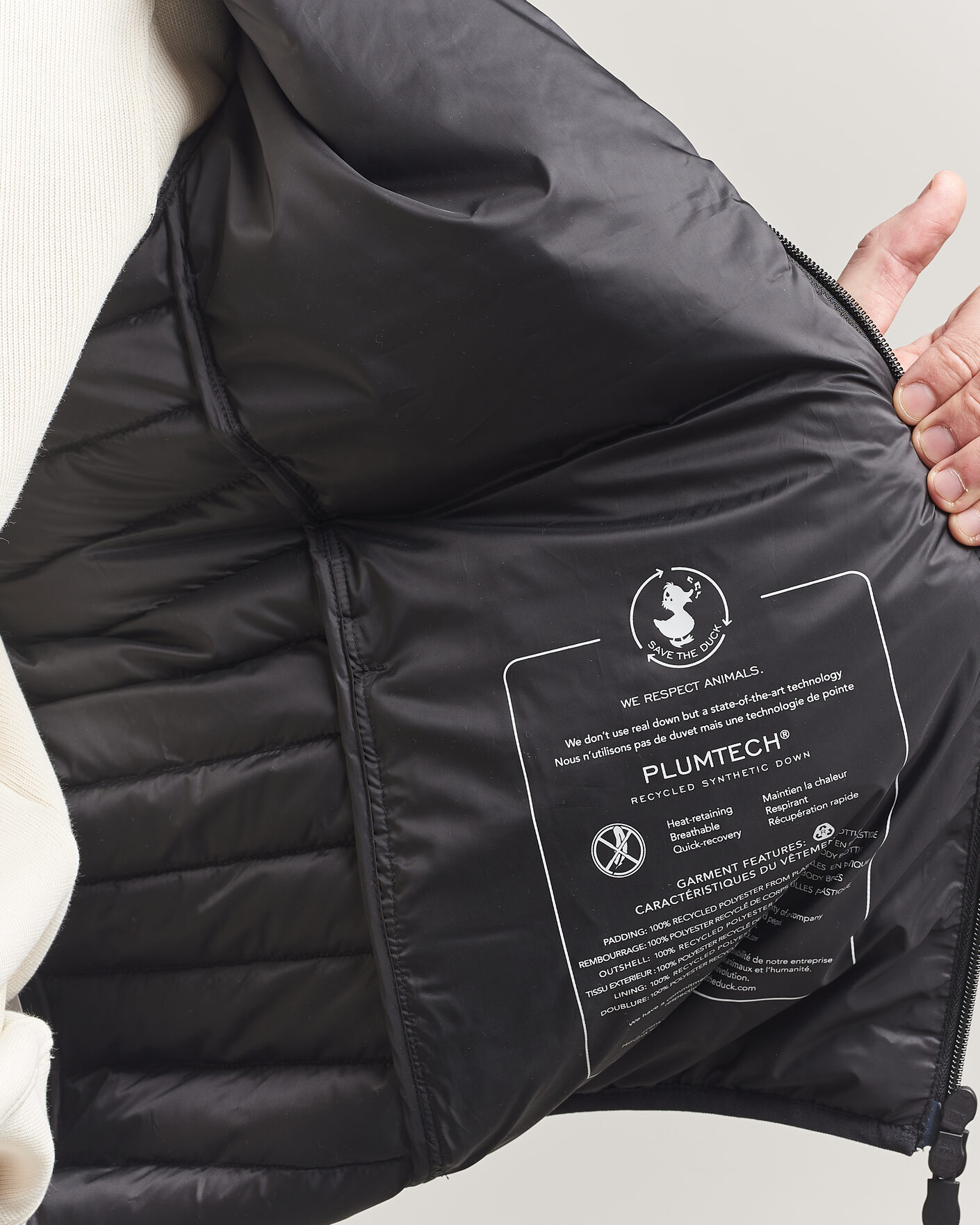 Homme | Manteaux Et Vestes | Save The Duck | Cole Lightweight Padded Jacket  Black