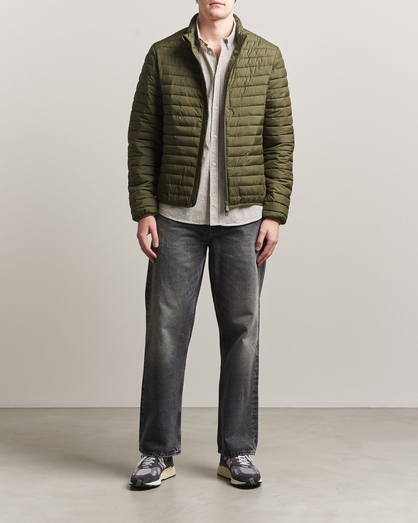 Homme | Manteaux Et Vestes | Save The Duck | Cole Lightweight Padded Jacket  Snake Green