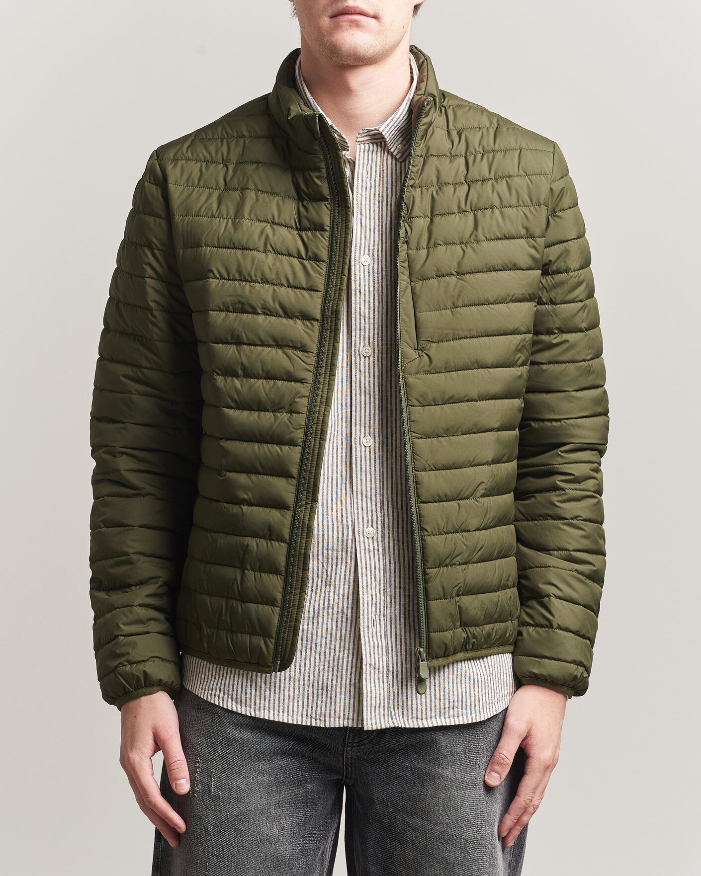 Homme | Manteaux Et Vestes | Save The Duck | Cole Lightweight Padded Jacket  Snake Green