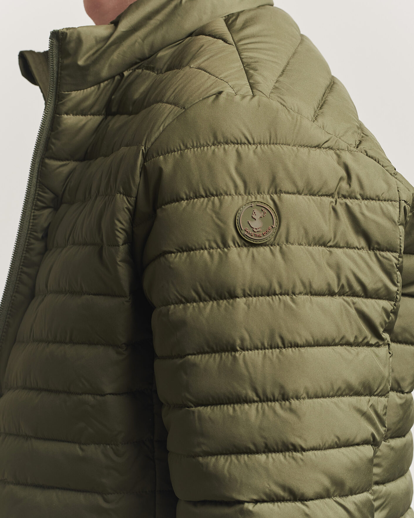 Homme | Manteaux Et Vestes | Save The Duck | Cole Lightweight Padded Jacket Snake Green