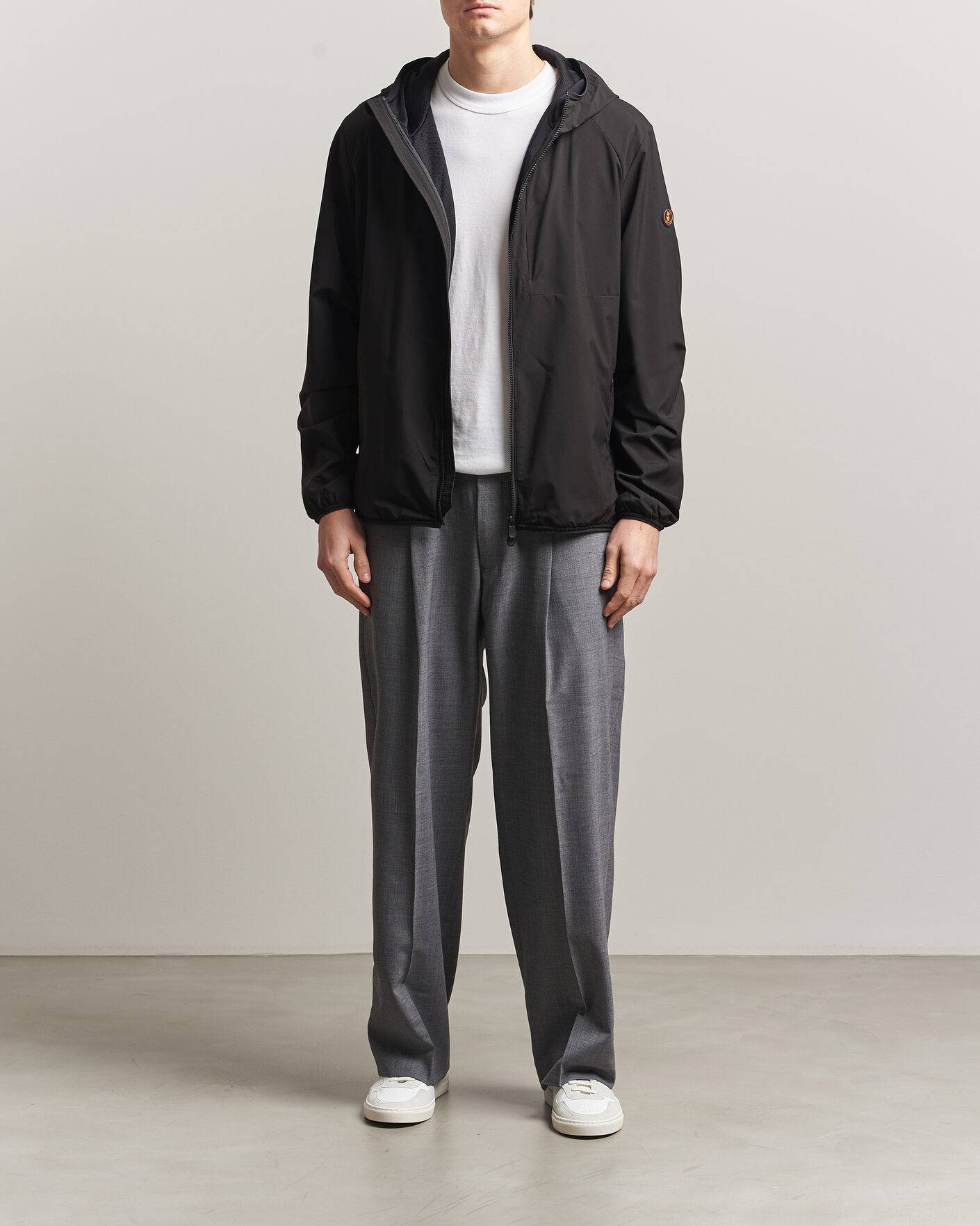 Homme | Manteaux Et Vestes | Save The Duck | Pier Wind/Water Resistant Hood Jacket Black