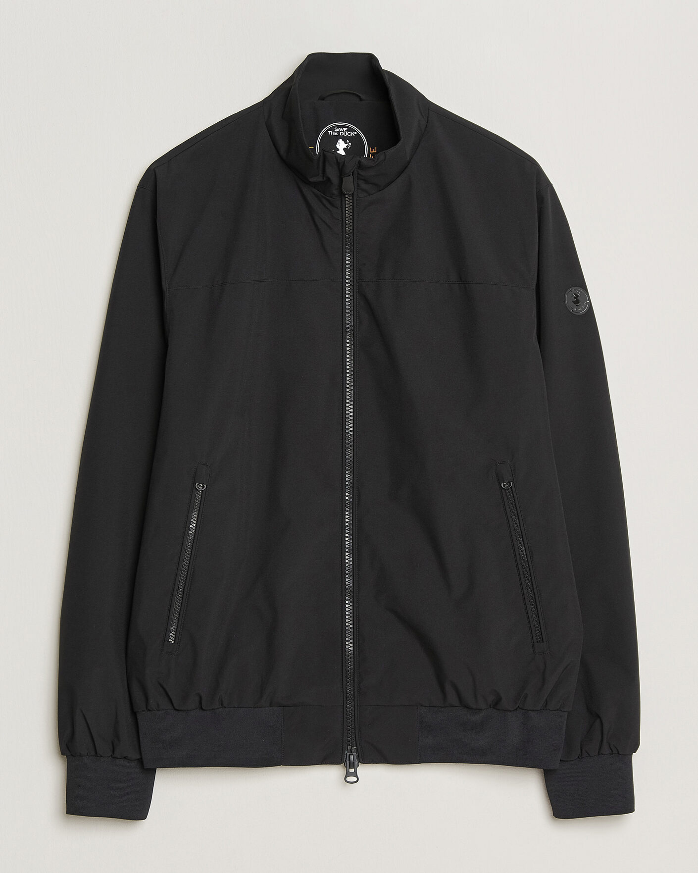 Homme | Manteaux Et Vestes | Save The Duck | Finlay Nylon Harrington Jacket Black