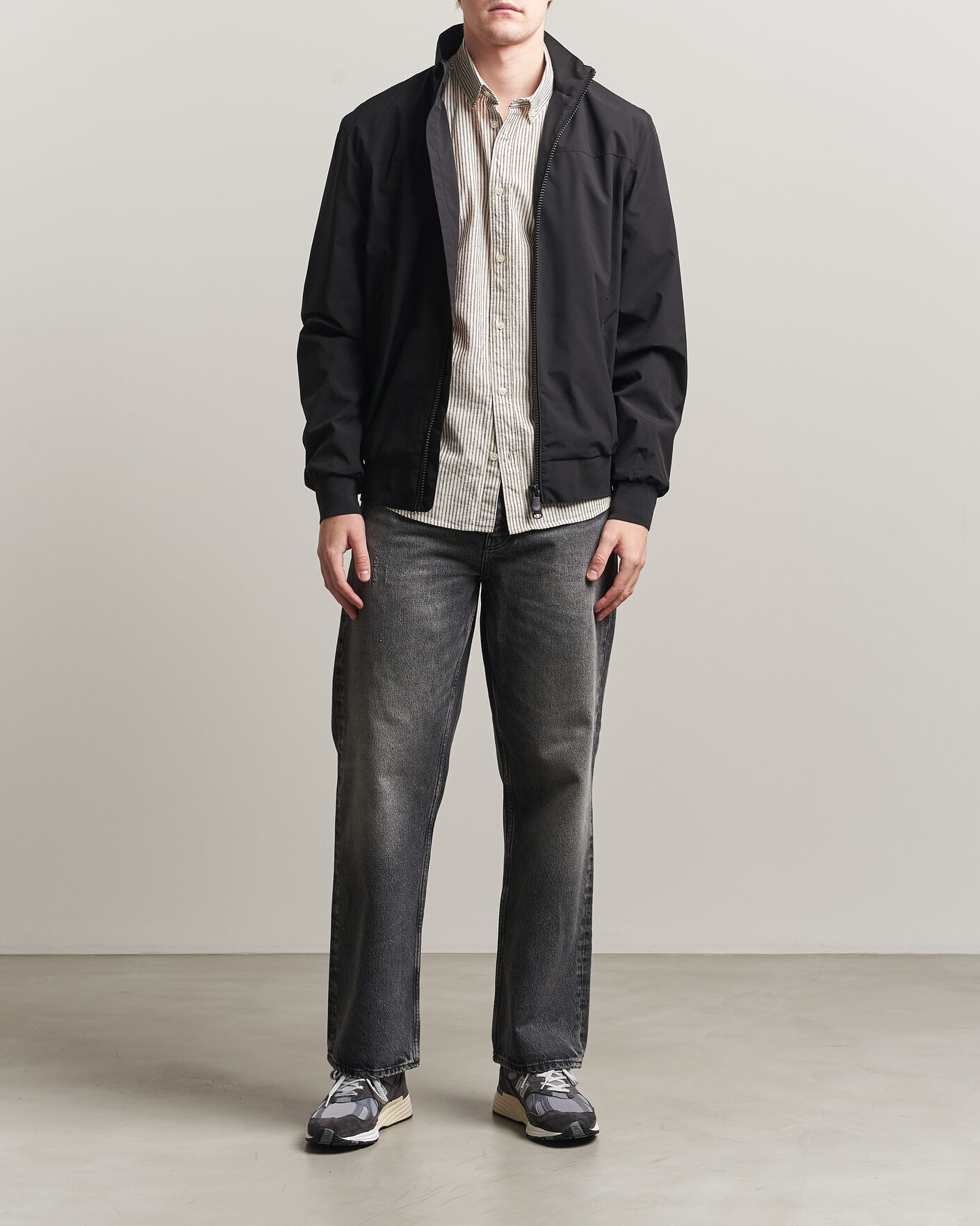 Homme | Manteaux Et Vestes | Save The Duck | Finlay Nylon Harrington Jacket Black
