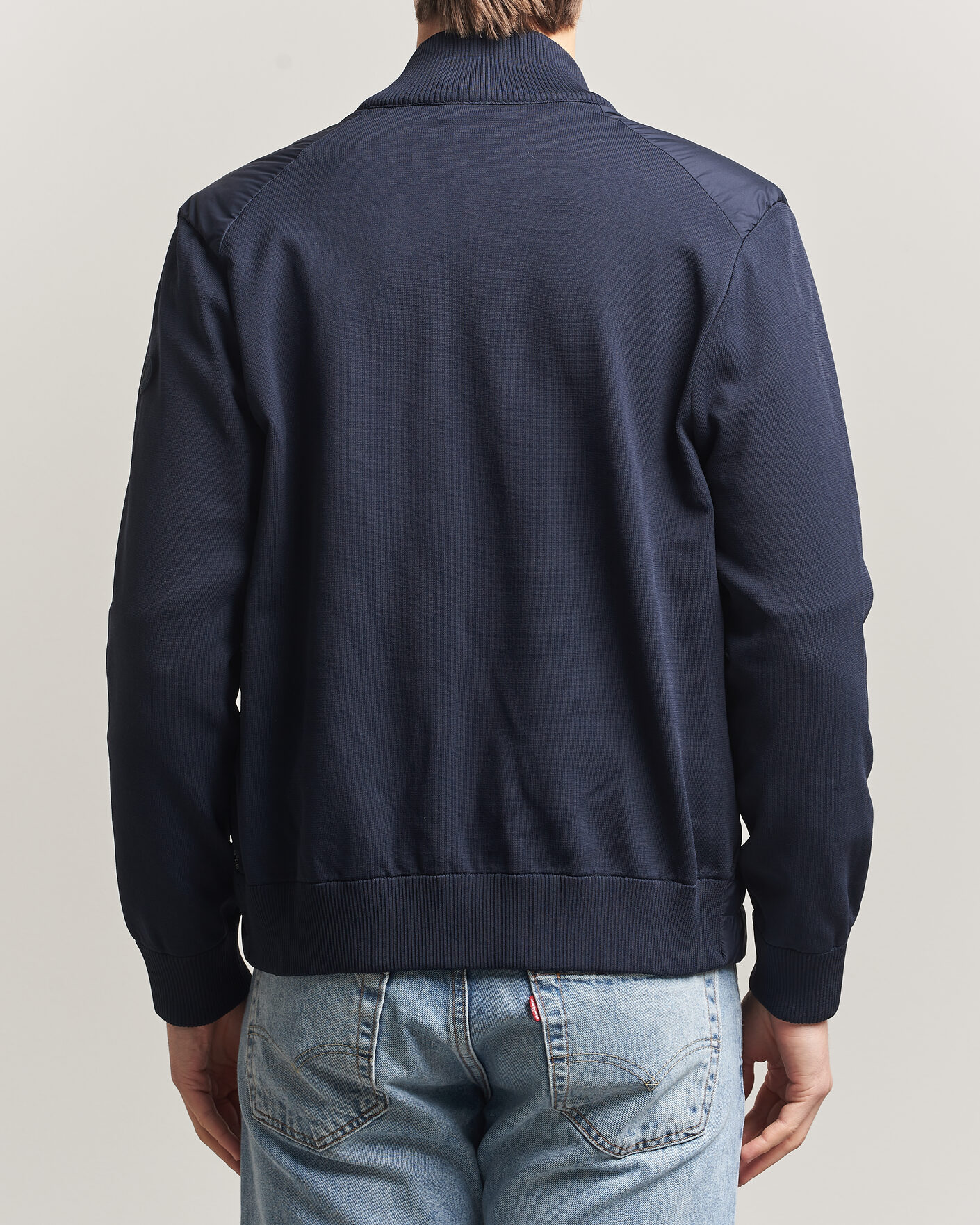 Homme | Manteaux Et Vestes | Save The Duck | Sedum Lightweight Padded Hybrid Jacket Navy Blue