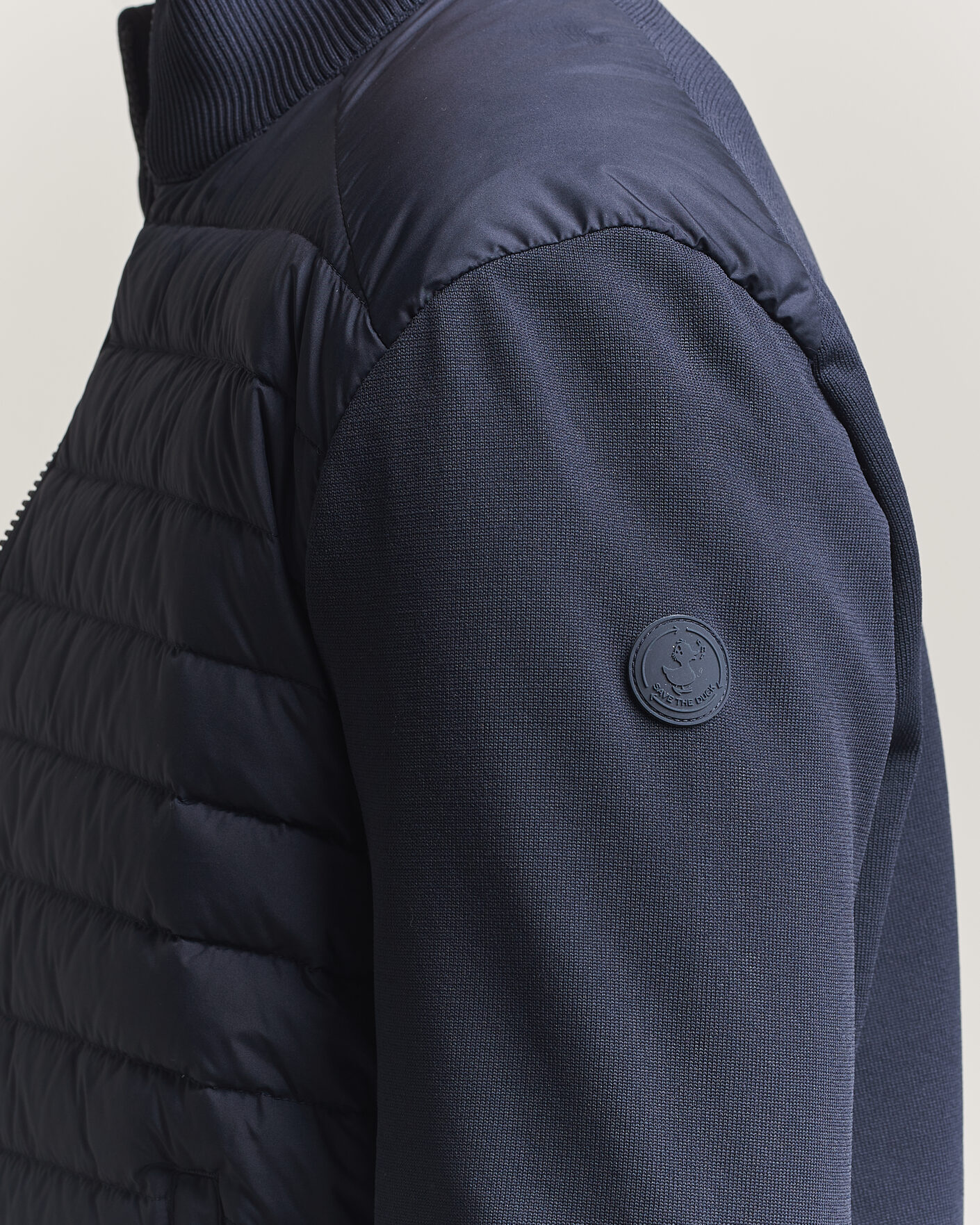 Homme | Manteaux Et Vestes | Save The Duck | Sedum Lightweight Padded Hybrid Jacket Navy Blue