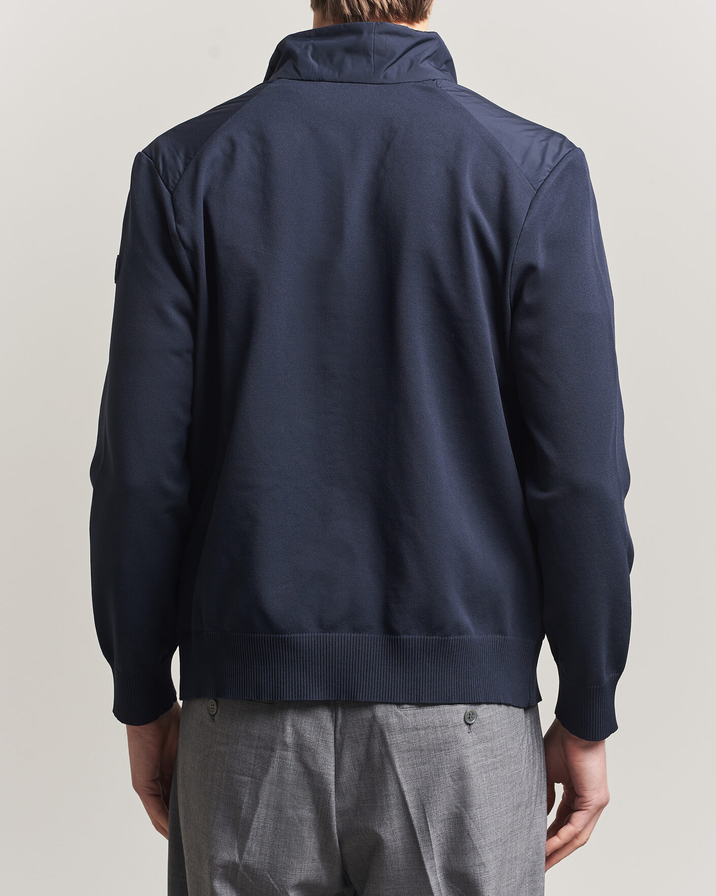 Homme | Manteaux Et Vestes | Save The Duck | Alfo Hybrid Jacket Navy Blue