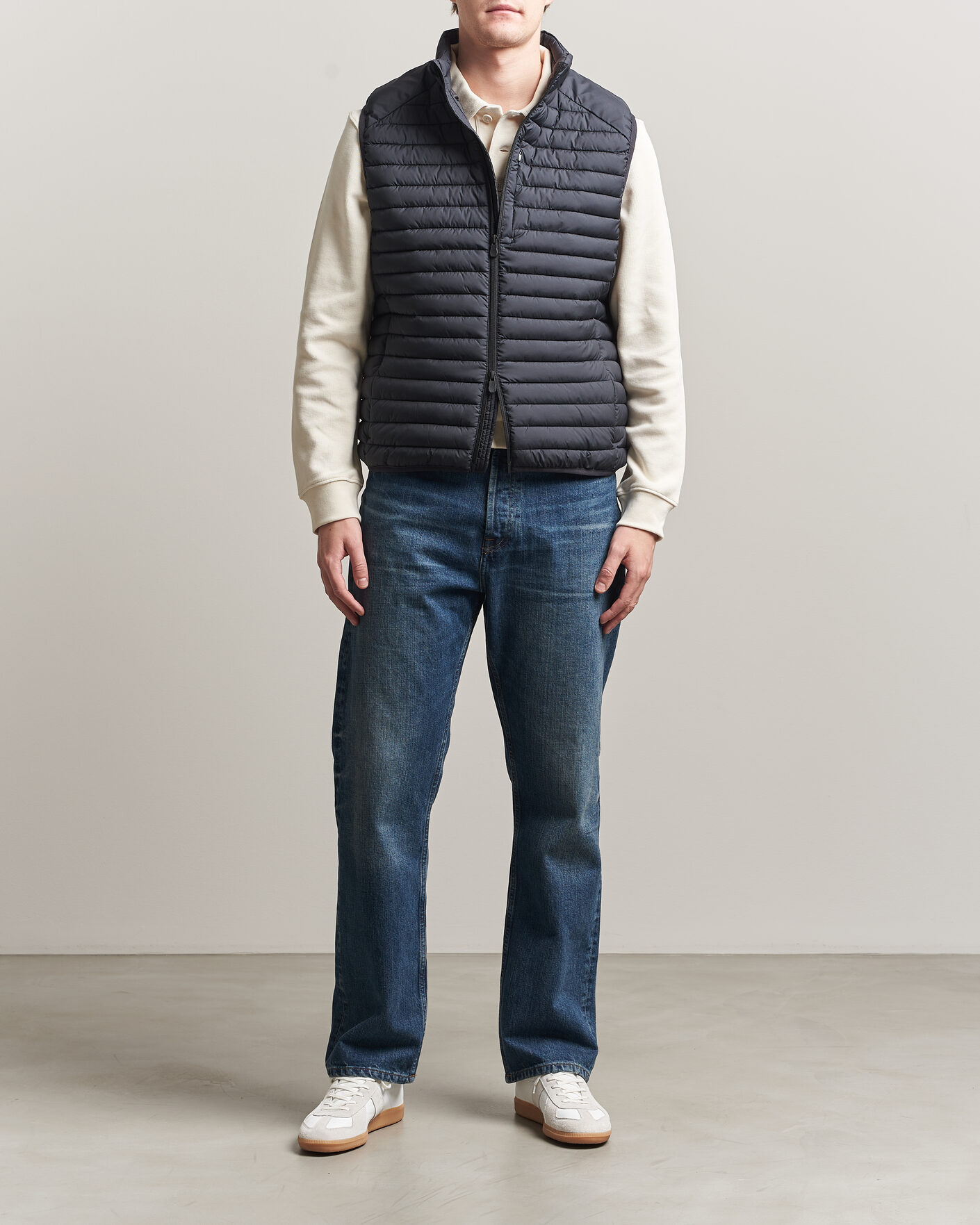 Homme | Gilets | Save The Duck | Dave Lightweight Padded Vest Black