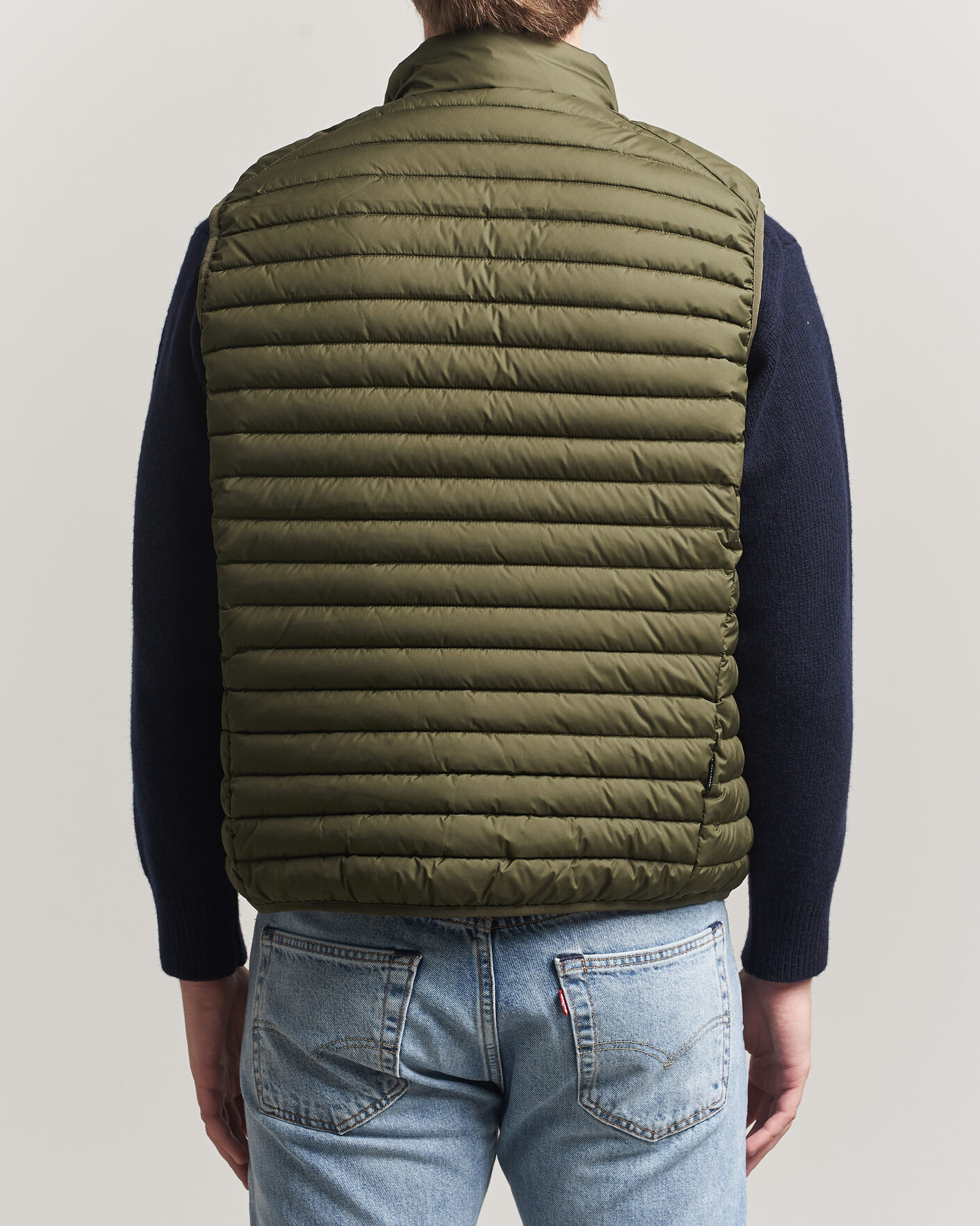 Homme | Gilets | Save The Duck | Dave Lightweight Padded Vest Snake Green