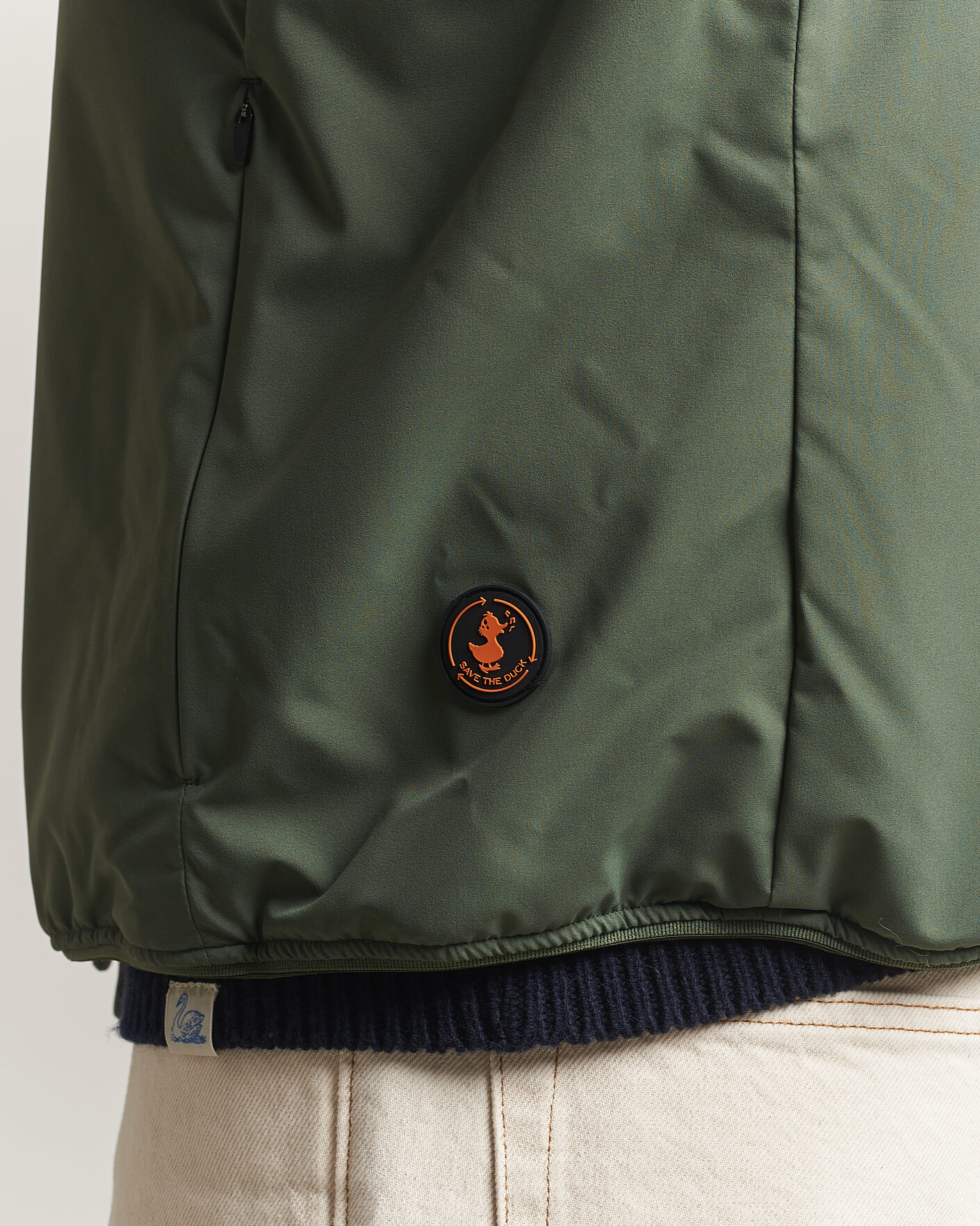 Homme | Gilets | Save The Duck | Joe Wind/Water Resistant Vest Thyme Green