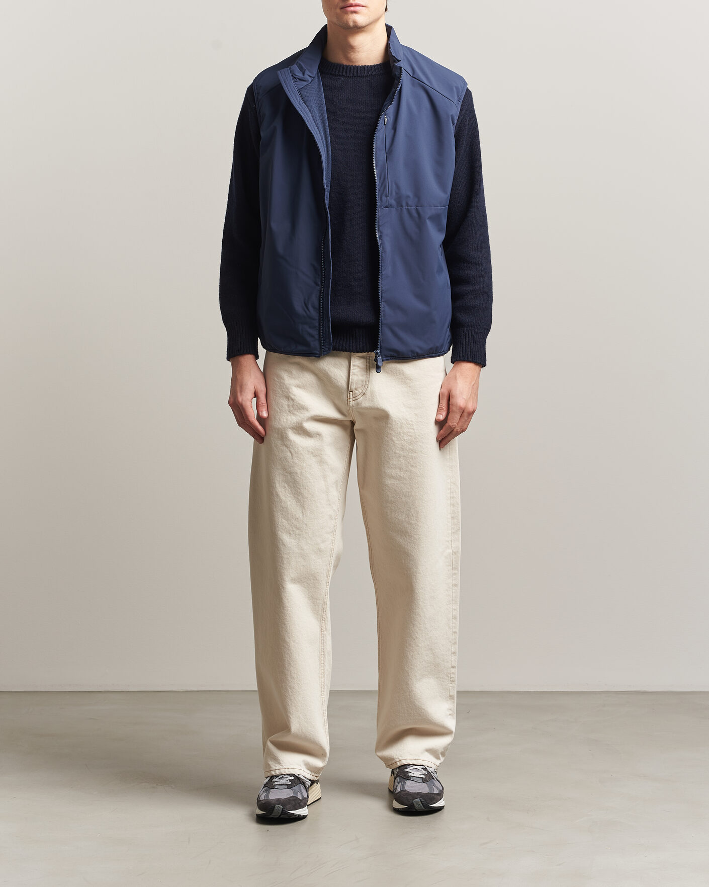 Homme | Gilets | Save The Duck | Joe Wind/Water Resistant Vest Navy Blue