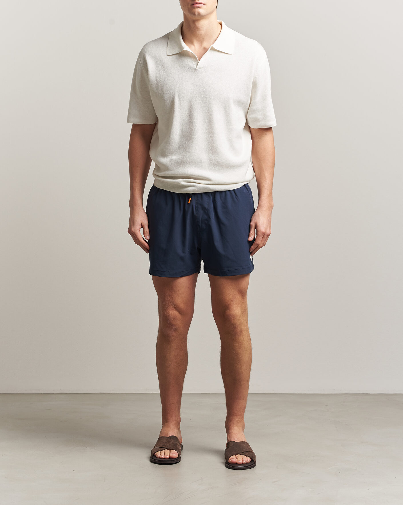 Homme | Maillots De Bain | Save The Duck | Plain Drawstring Swimshorts Navy