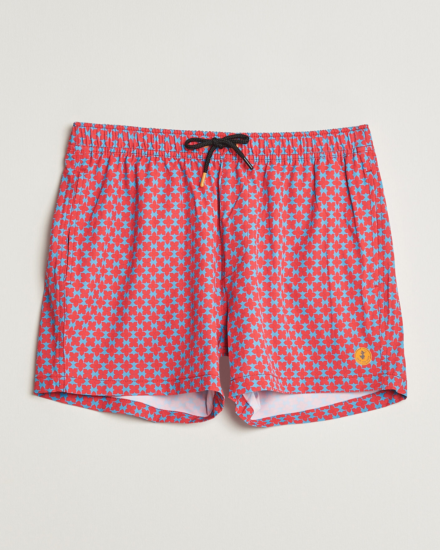 Homme | Maillots De Bain | Save The Duck | Printed Drawstring Swimshorts Geometrical Flowers