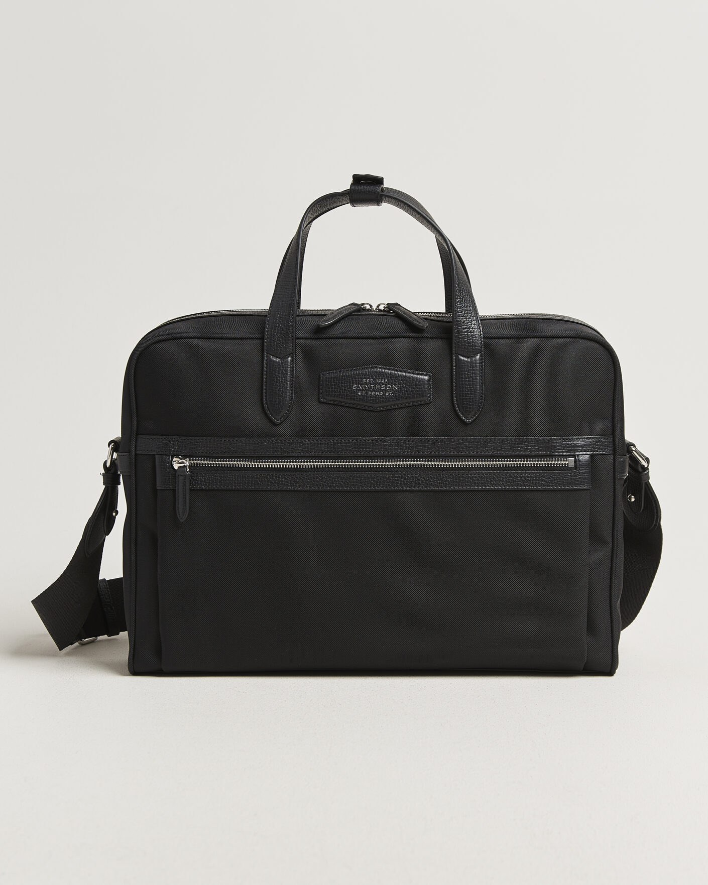 Homme | Sacs | Smythson | Canvas Norton Briefcase Black