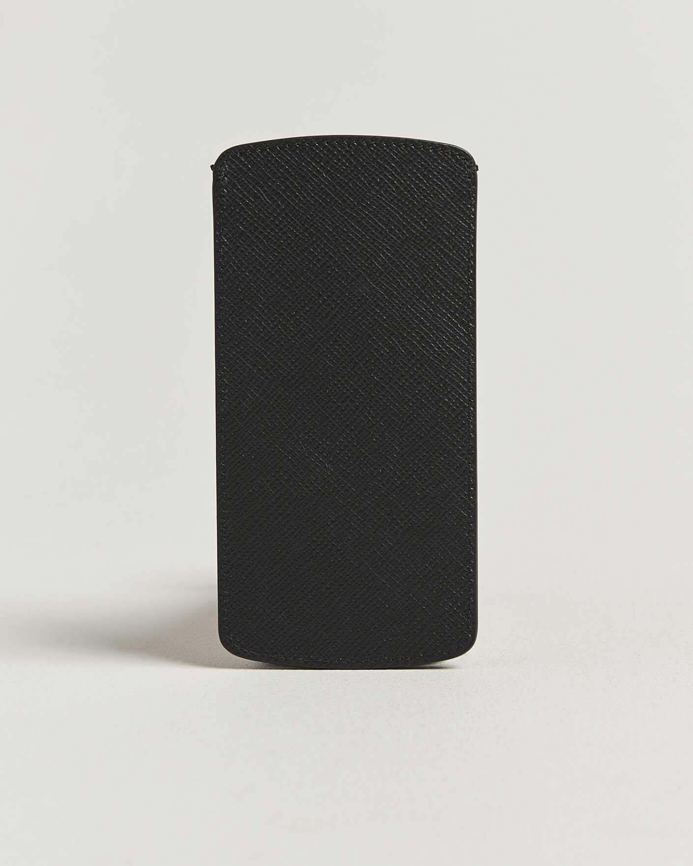 Homme | Lunettes De Soleil | Smythson | Panama Glasses Case Black