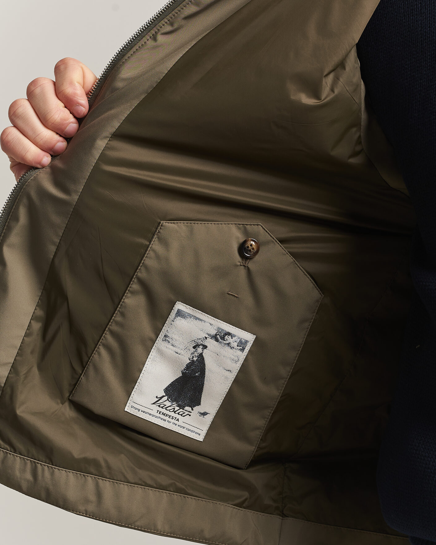 Homme | Gilets | Valstar | Nylon Zip Vest Military