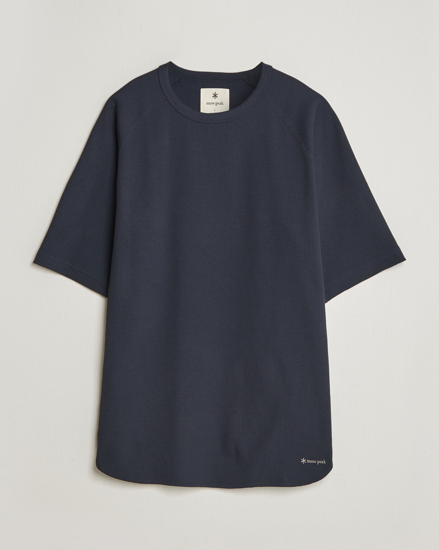 Homme | T-shirts | Snow Peak | Dry Waffle T-Shirt Dark Navy