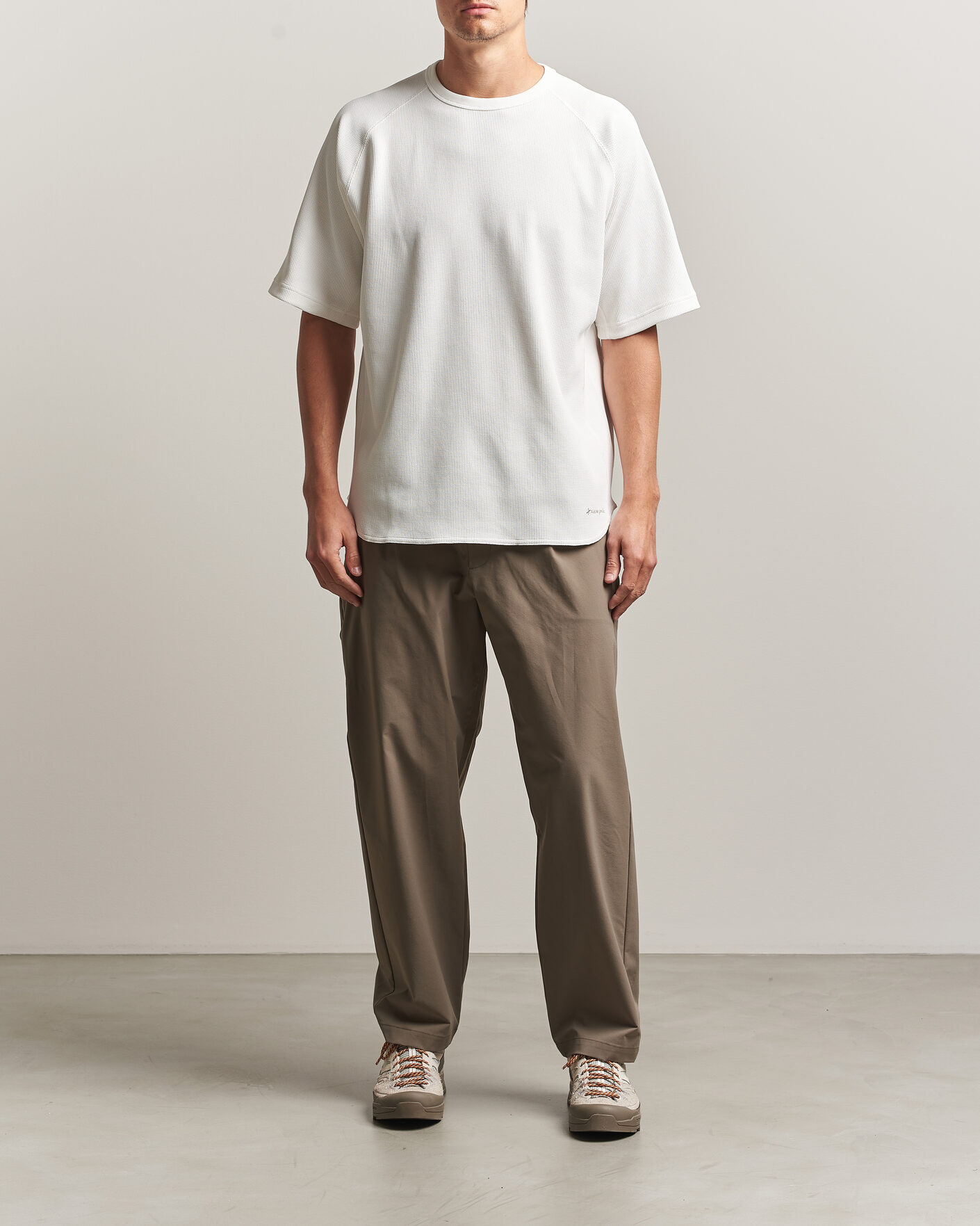 Homme | T-shirts | Snow Peak | Dry Waffle T-Shirt Off White