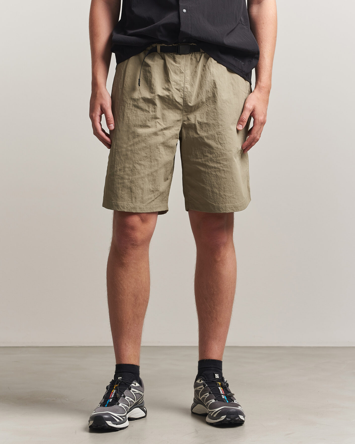 Homme | Shorts | Snow Peak | Nylon Washer Shorts Greige