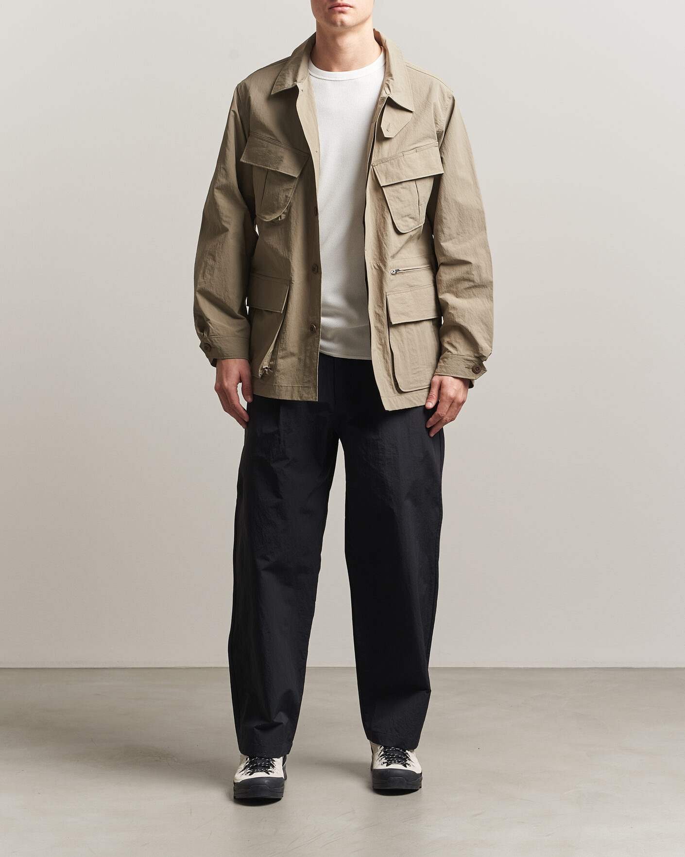 Homme | Pantalons | Snow Peak | Nylon Washer Pants Black