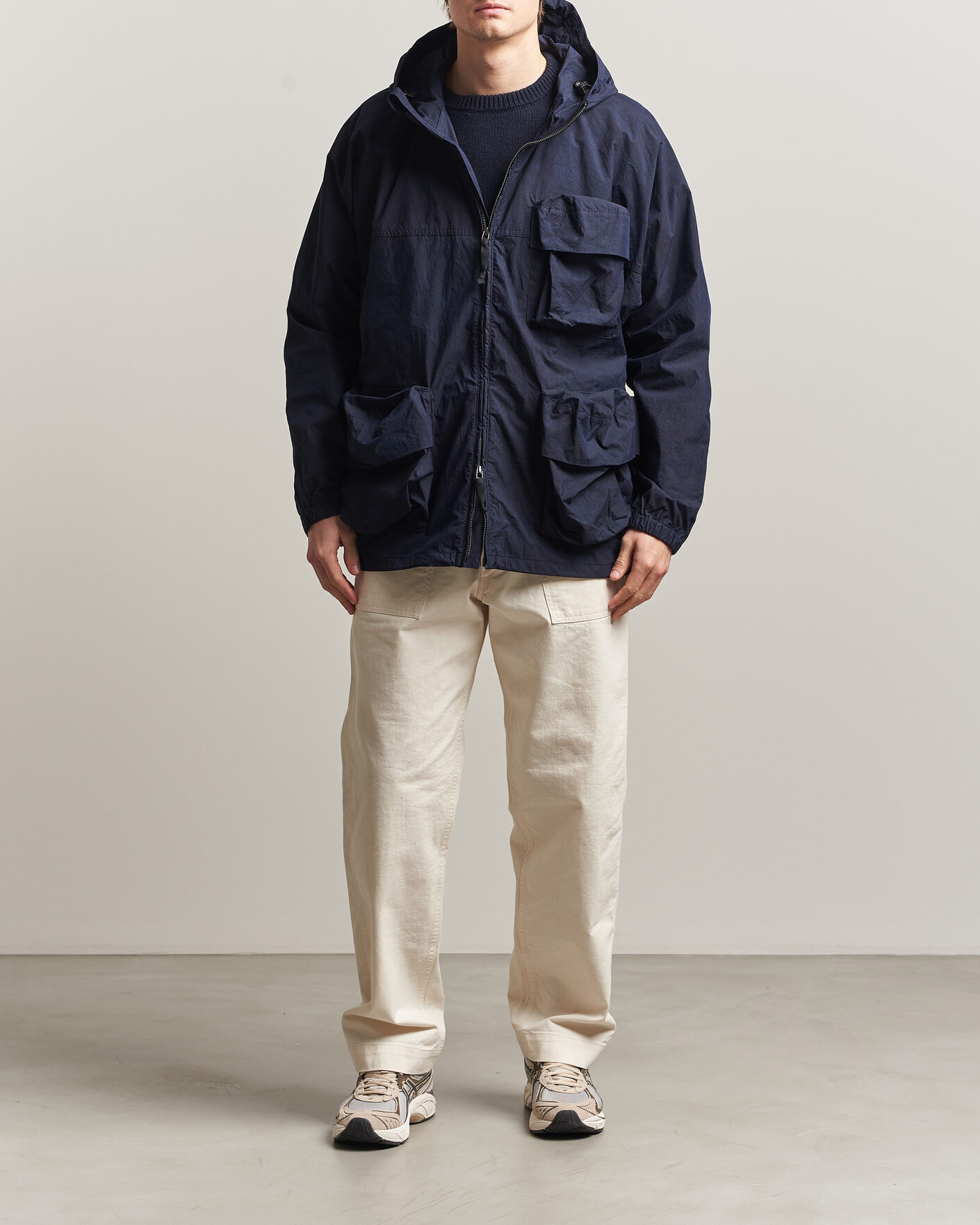 Homme | Manteaux Et Vestes | Snow Peak | Indigo C/N Parka Navy