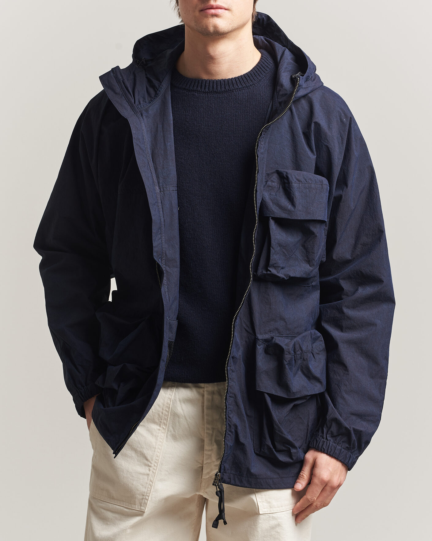 Homme | Manteaux Et Vestes | Snow Peak | Indigo C/N Parka Navy