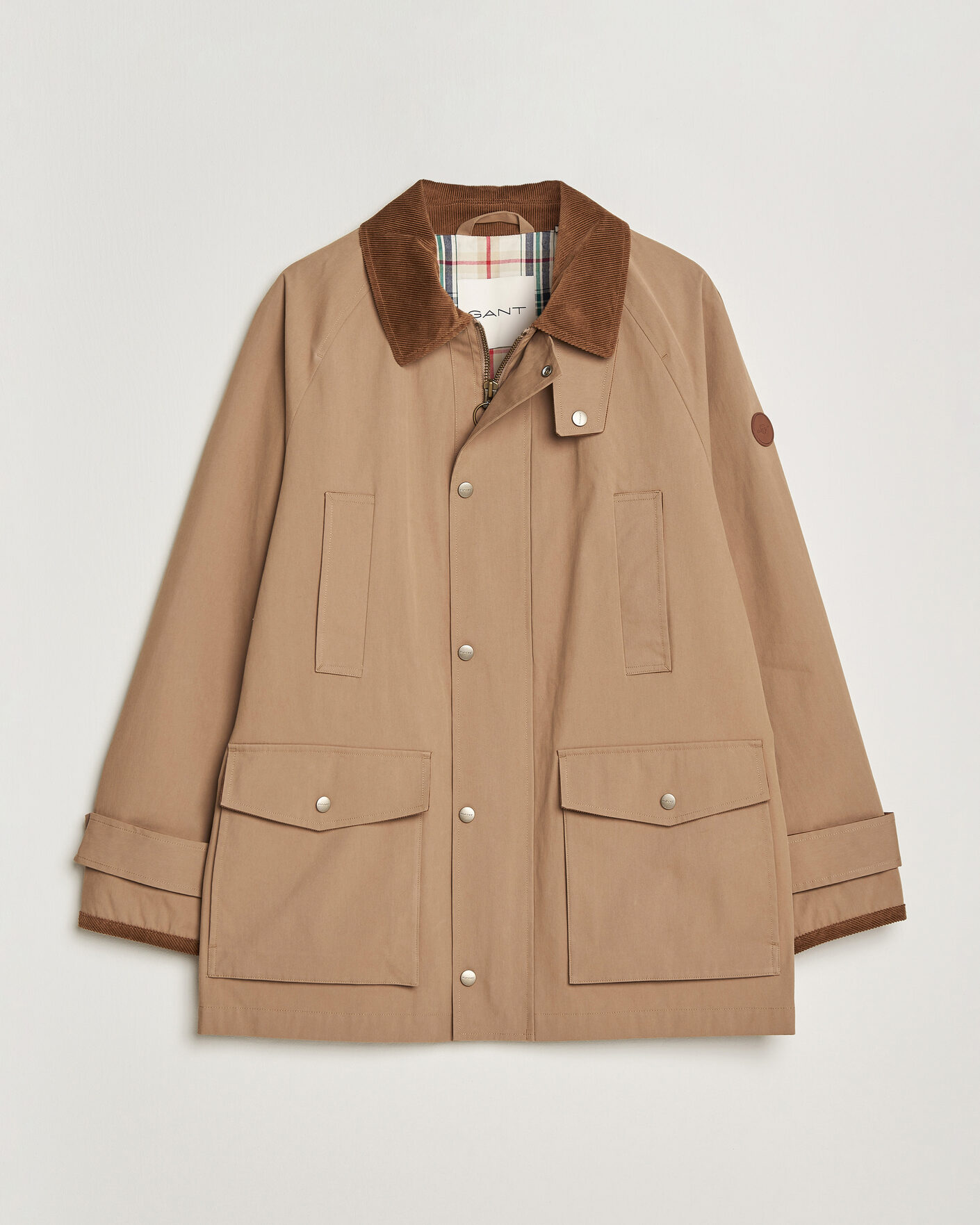Homme | Manteaux Et Vestes | Gant | Field Decker Jacket Warm Khaki