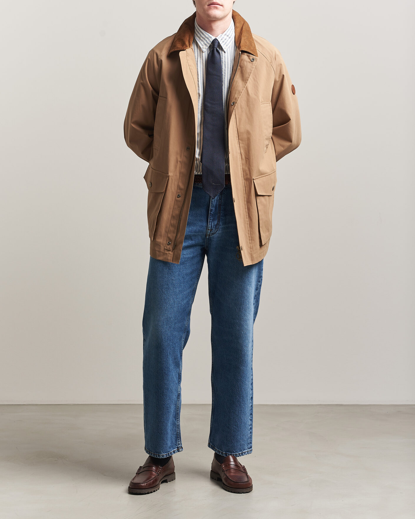 Homme | Manteaux Et Vestes | Gant | Field Decker Jacket Warm Khaki
