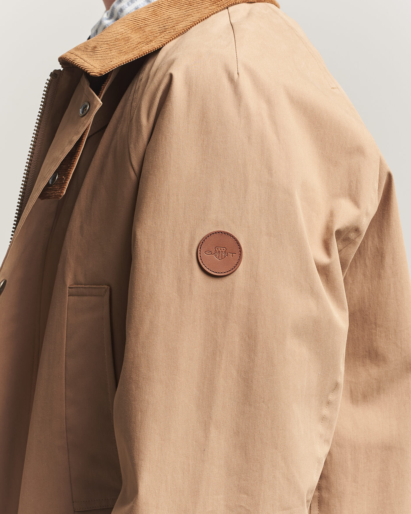 Homme | Manteaux Et Vestes | Gant | Field Decker Jacket Warm Khaki