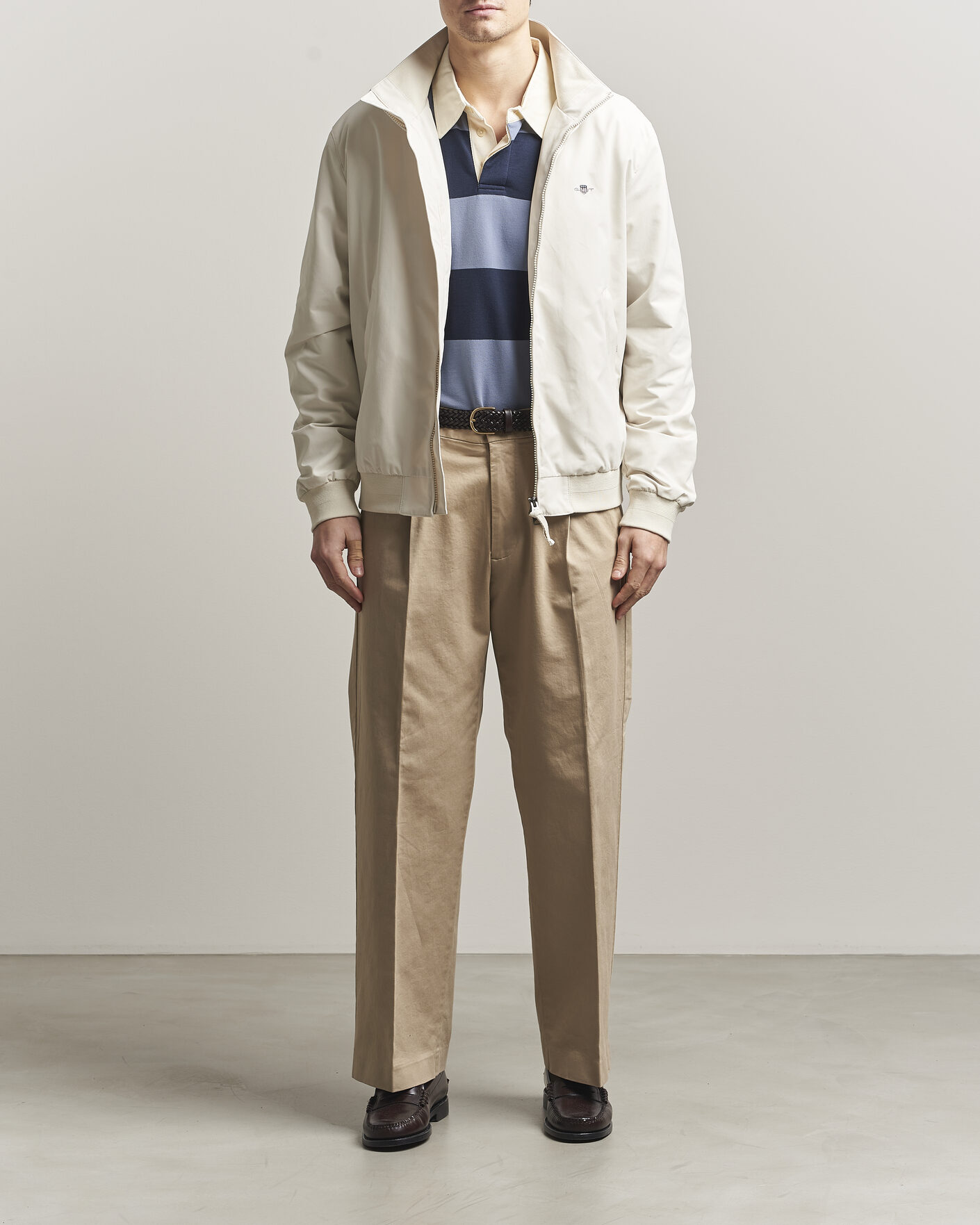 Homme | Manteaux Et Vestes | Gant | Lightweight Hampshire Jacket Sand