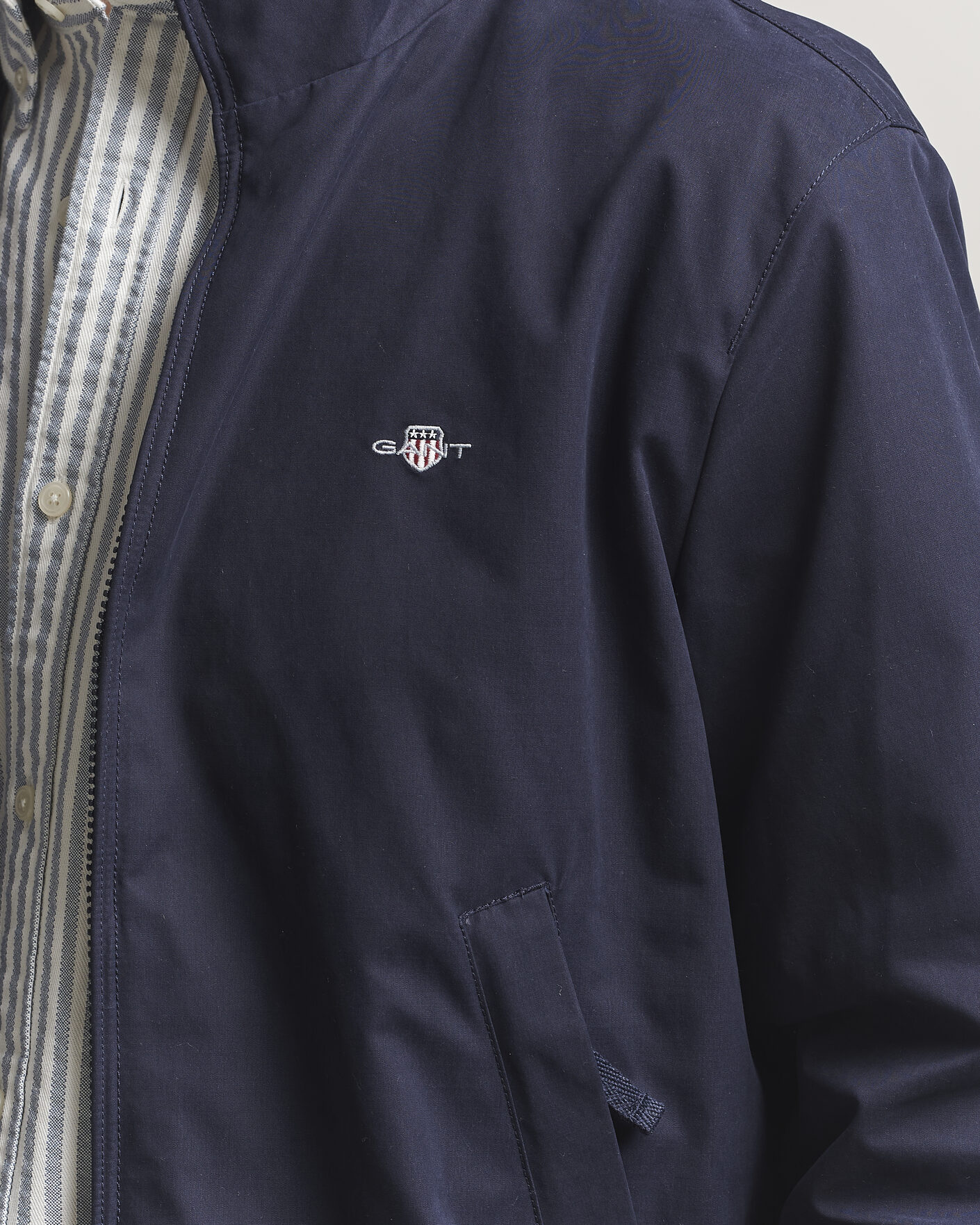 Homme | Manteaux Et Vestes | Gant | Lightweight Hampshire Jacket Evening Blue