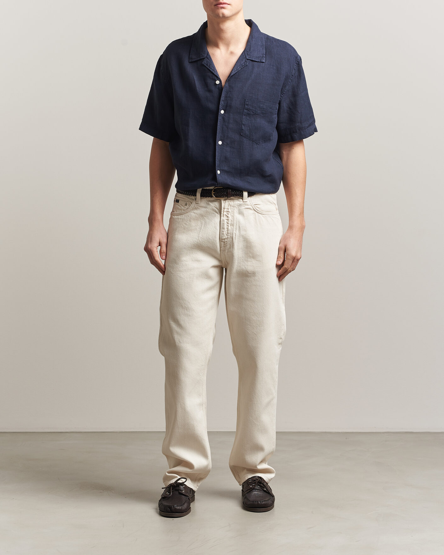 Homme | Chemises | Gant | Regular Fit Garment Dyed Resort Shirt Blue