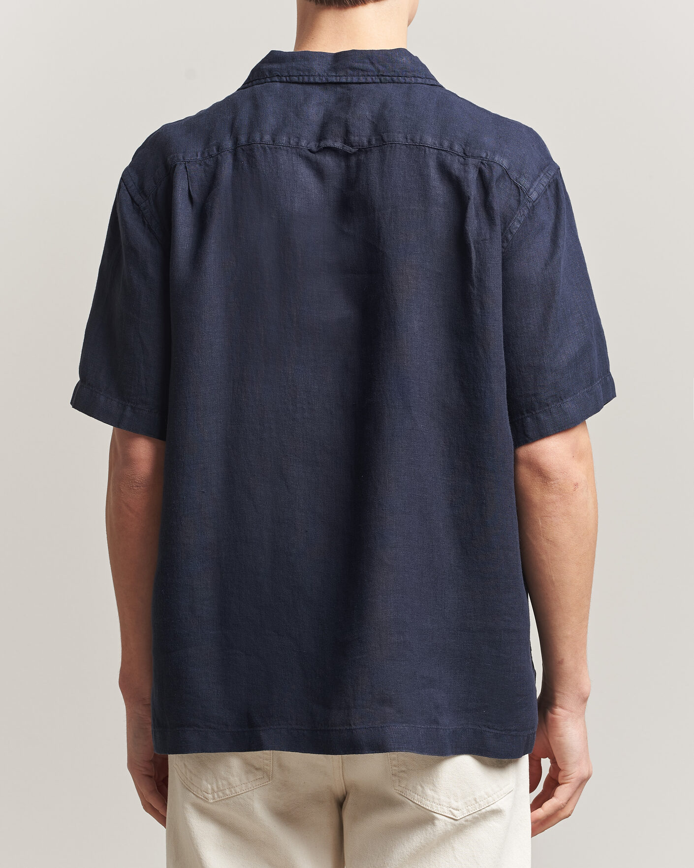Homme | Chemises | Gant | Regular Fit Garment Dyed Camp Shirrt Evening Blue
