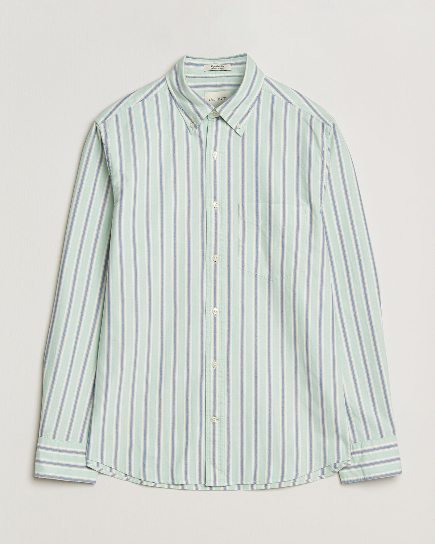 Homme | Chemises | GANT | Regluar Fit Archive Oxford Shirt Washed Turquoise