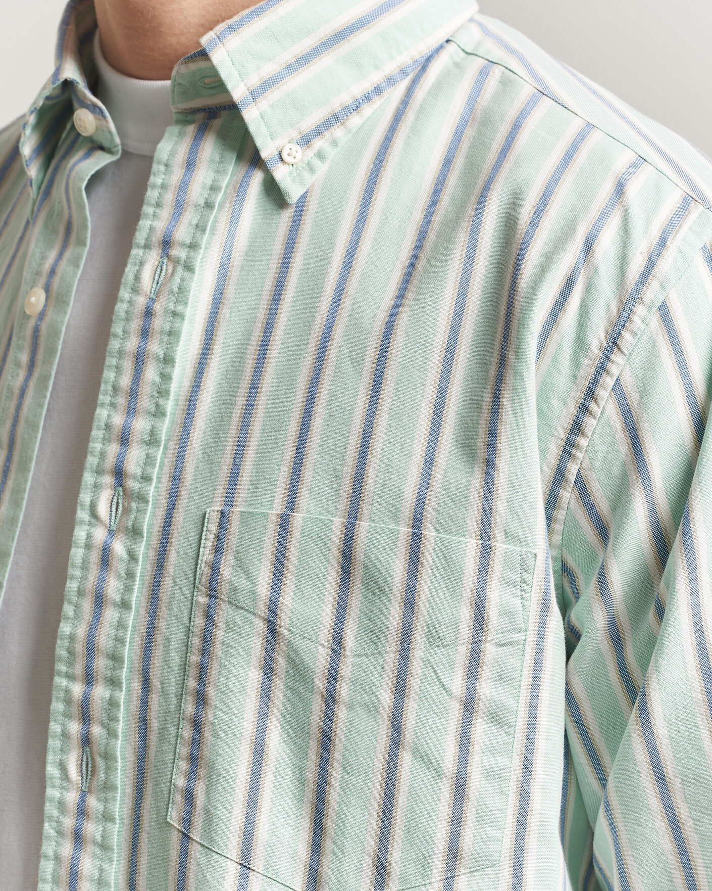 Homme | Chemises | Gant | Regluar Fit Archive Oxford Shirt Washed Turquoise