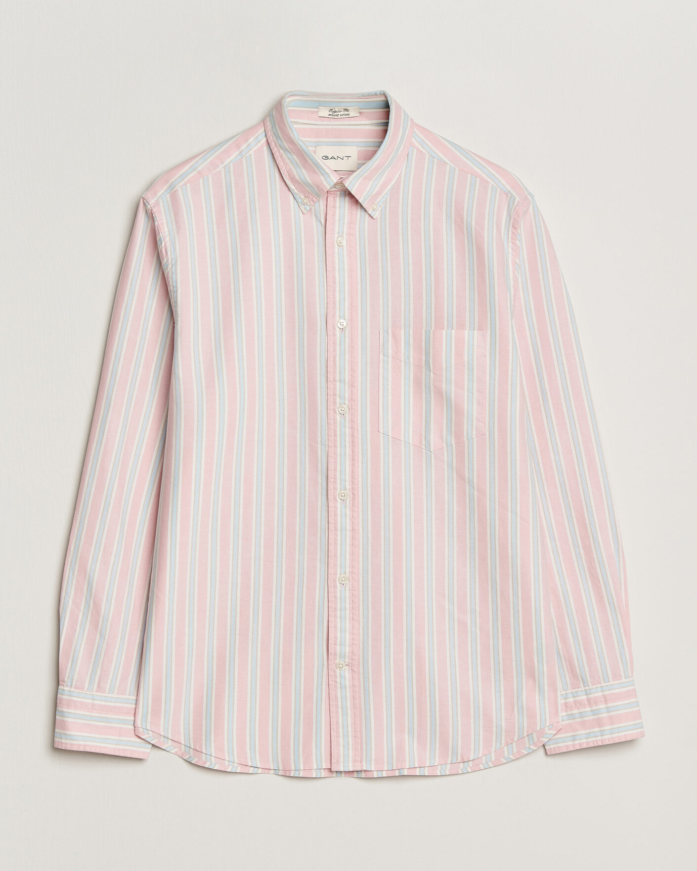 Homme | Chemises | GANT | Regluar Fit Archive Oxford Shirt Washed Pink
