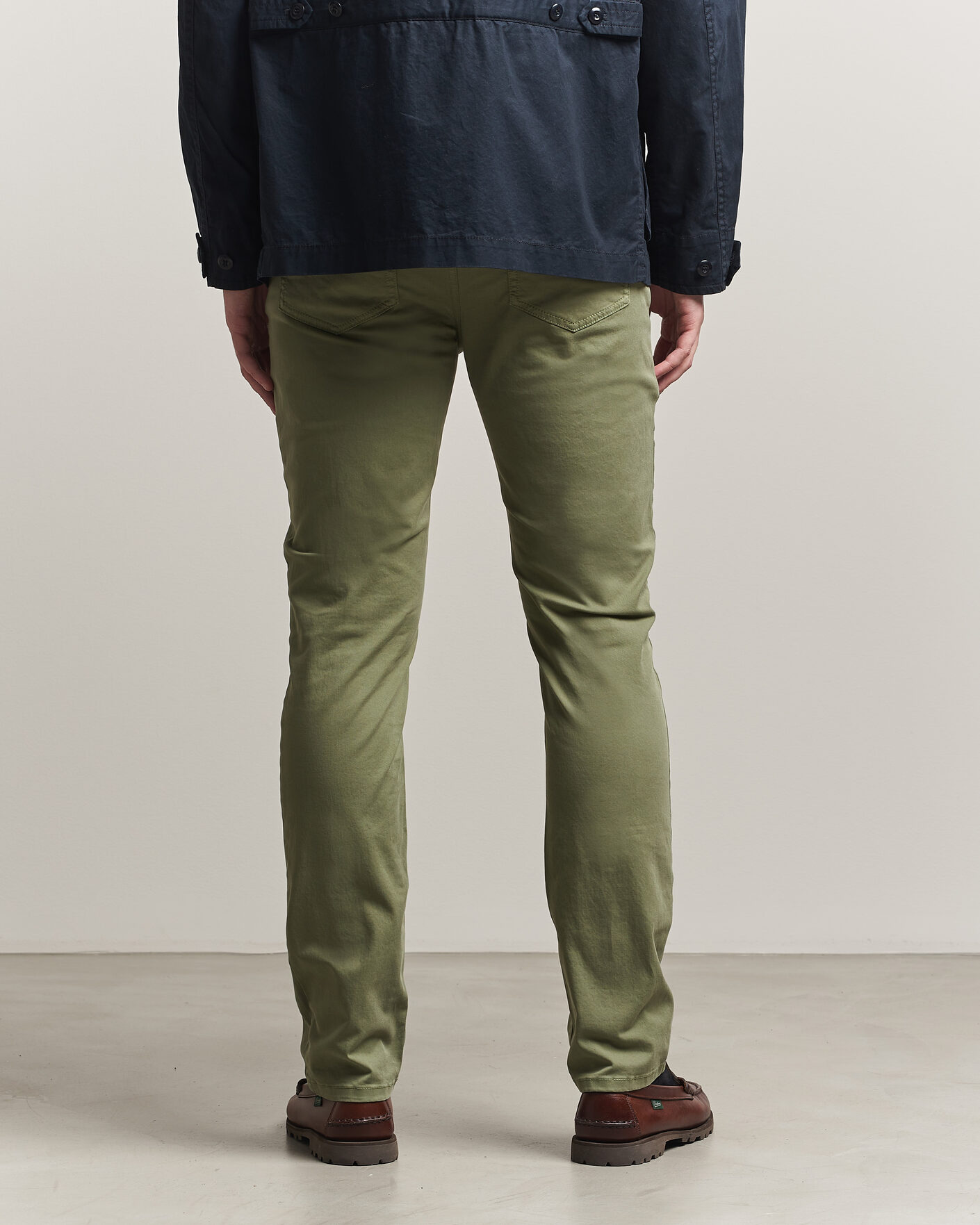 Homme | Pantalons | Gant | Slim Fit Desert 5-Pocket Pants Dry Herb Green