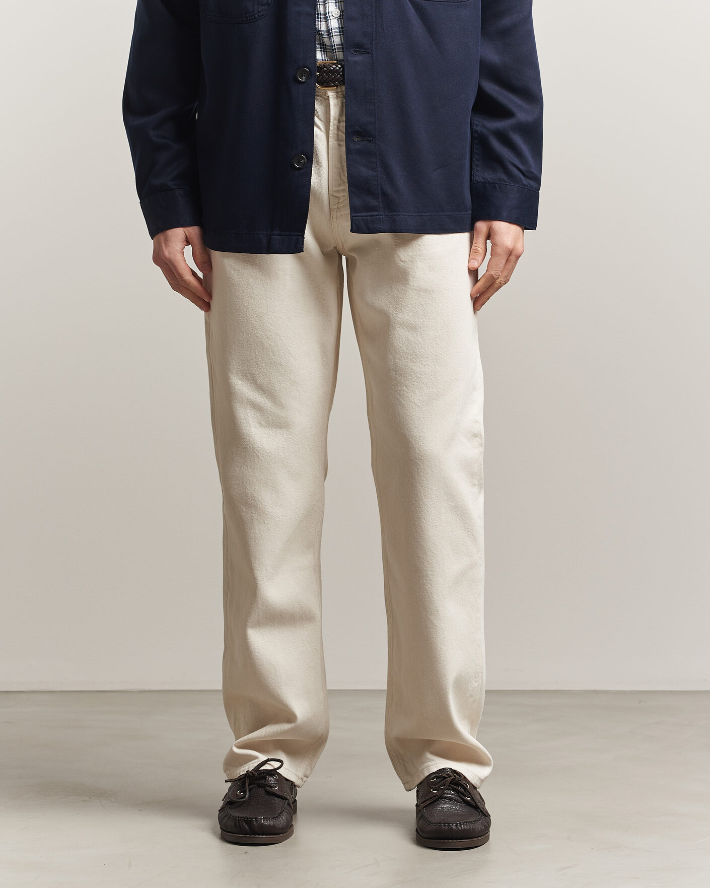 Homme | Jeans | Gant | Straight Fit Jeans Ecru