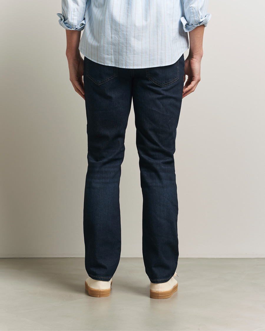 Homme | Pantalons | Gant | Regular Fit Jeans Dark Blue Broken In