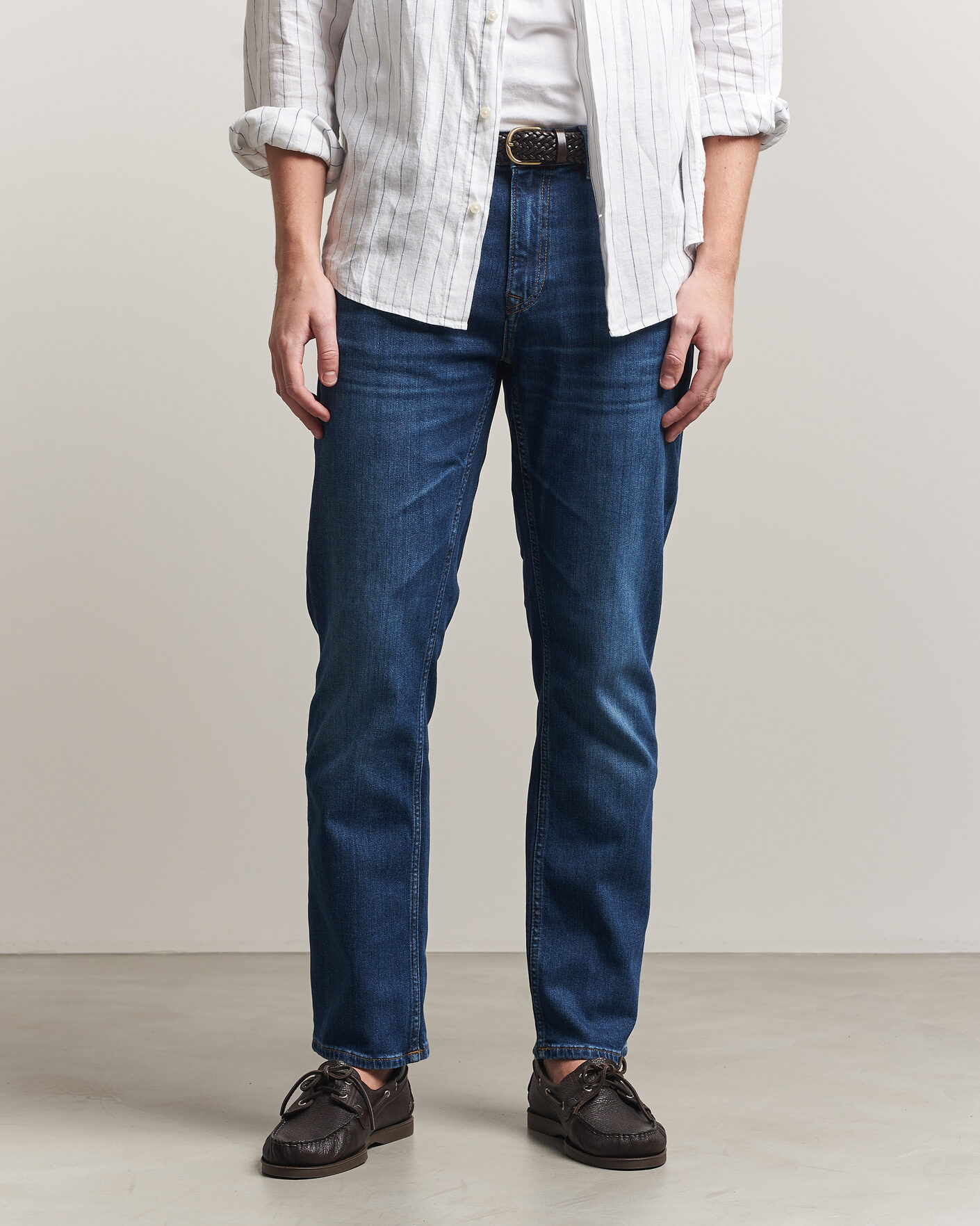 Homme | Jeans | GANT | Regular Fit Jeans Mid Blue Worn In