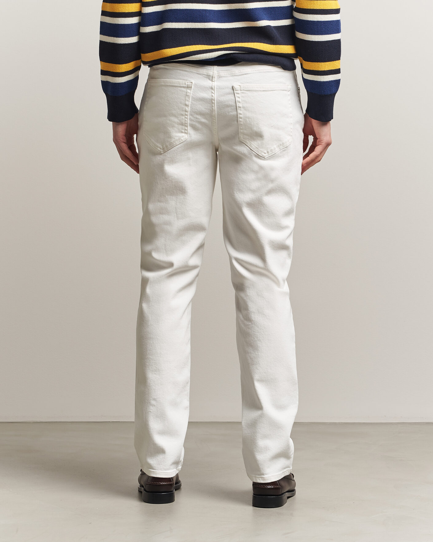 Homme | Pantalons | Gant | Regular Fit Jeans Eggshell