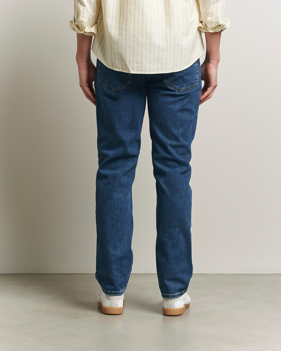 Homme | Pantalons | Gant | Regular Fit Jeans Mid Blue Vintage