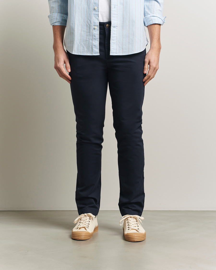 Homme | Pantalons | Gant | Slim Fit Chinos Evening Blue
