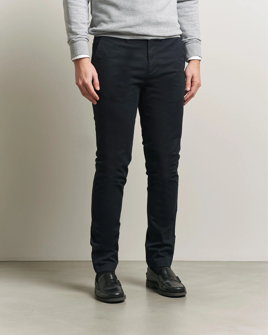 Homme | Pantalons | GANT | Slim Fit Chinos Black